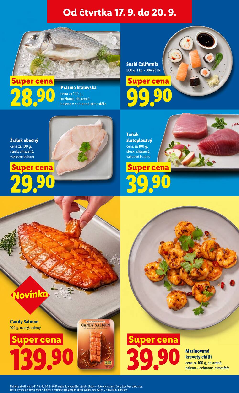 Lidl Čtvrtek od 17.9. do 20.9.2026