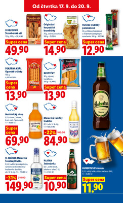 Lidl Čtvrtek od 17.9. do 20.9.2026