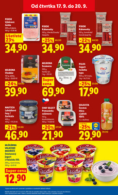 Lidl Čtvrtek od 17.9. do 20.9.2026