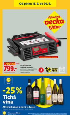 Lidl Čtvrtek od 17.9. do 20.9.2026