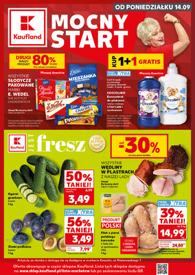 Leták Kaufland Polsko 14.9.-16.9.2026 - Silný start