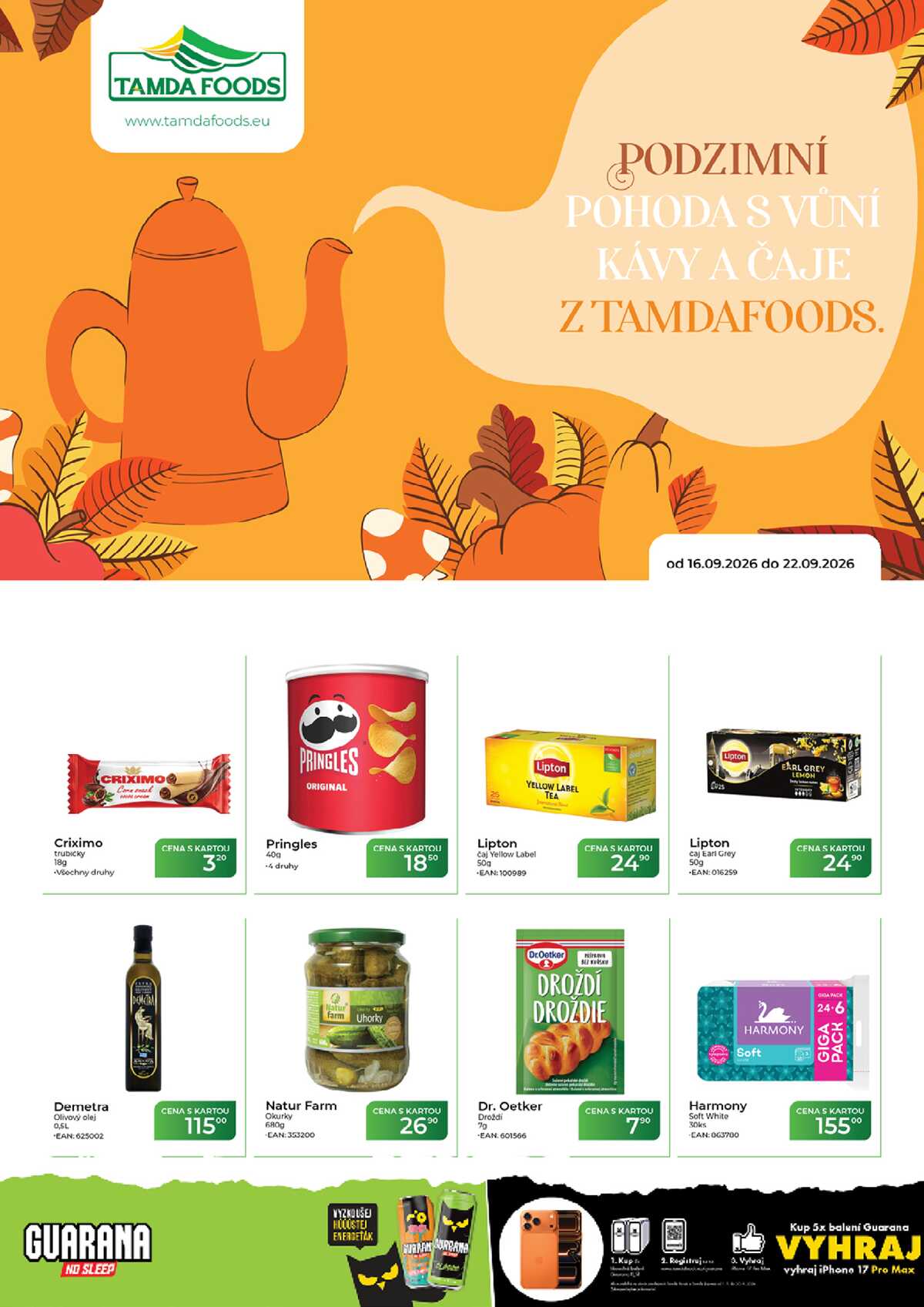 Tamda Foods od 16.9. do 22.9.2026 strana 1