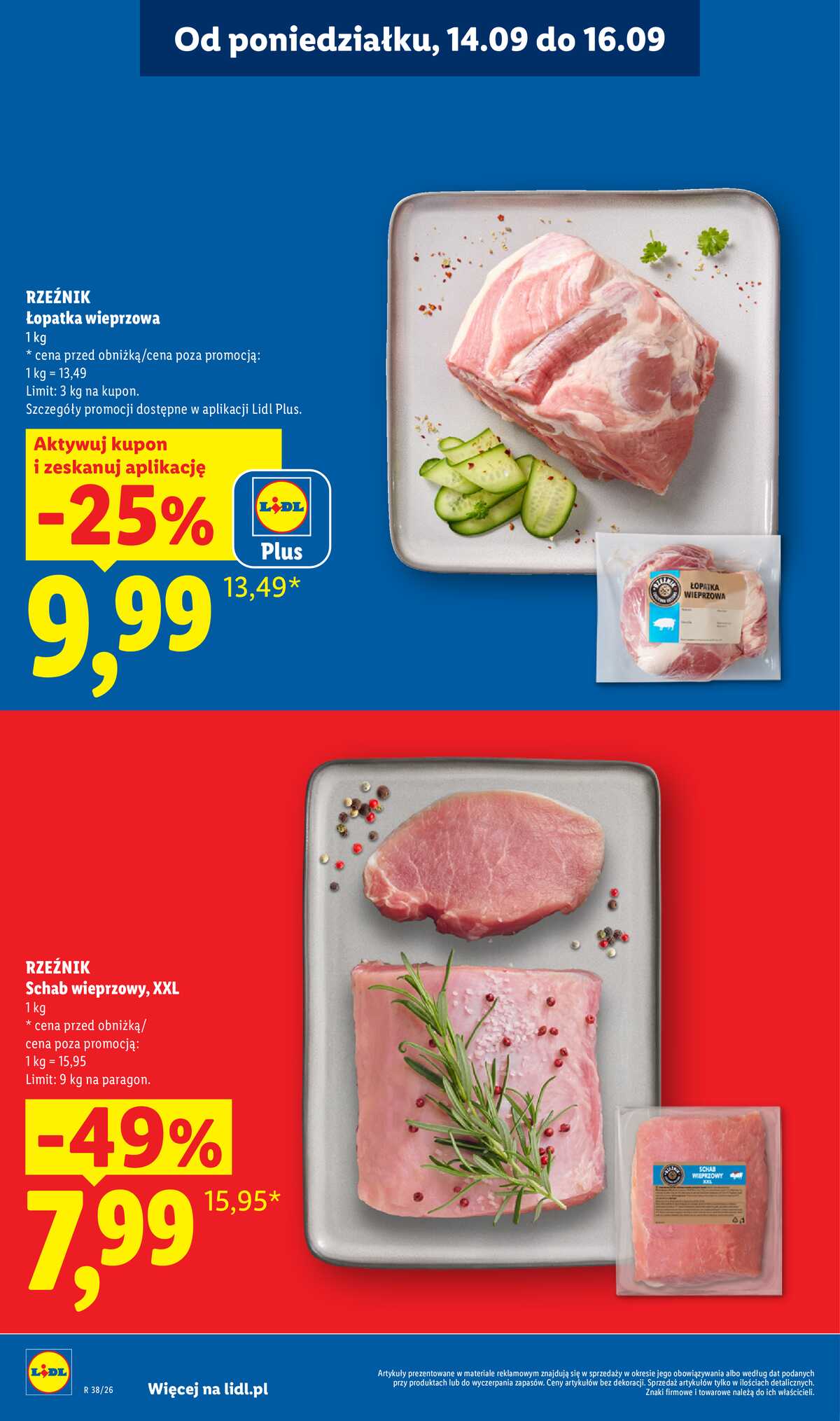 Leták Lidl Polsko 14.9.-16.9.2026 - Leták platí od 14. 9. do 16. 9. strana 4