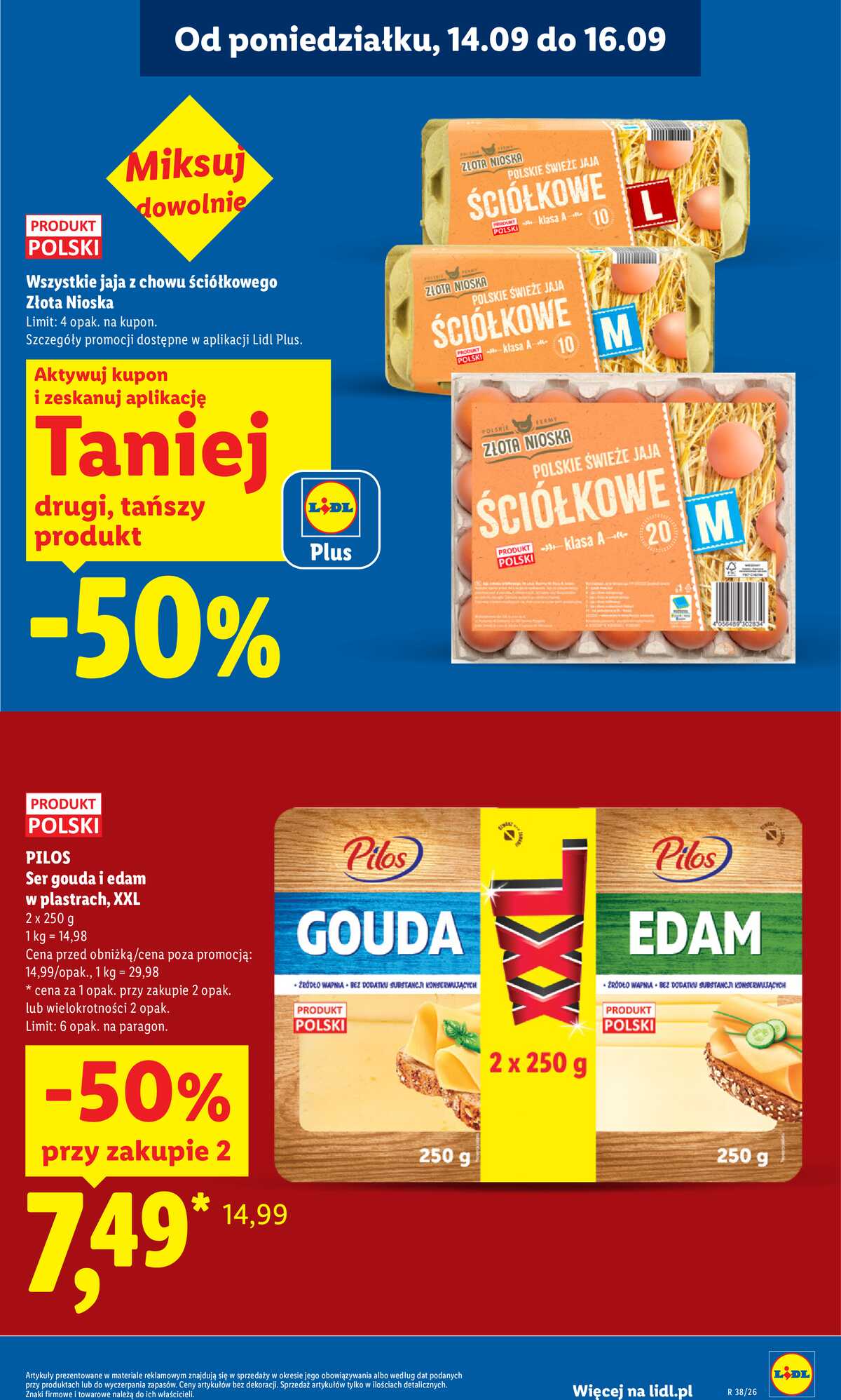 Leták Lidl Polsko 14.9.-16.9.2026 - Leták platí od 14. 9. do 16. 9. strana 5