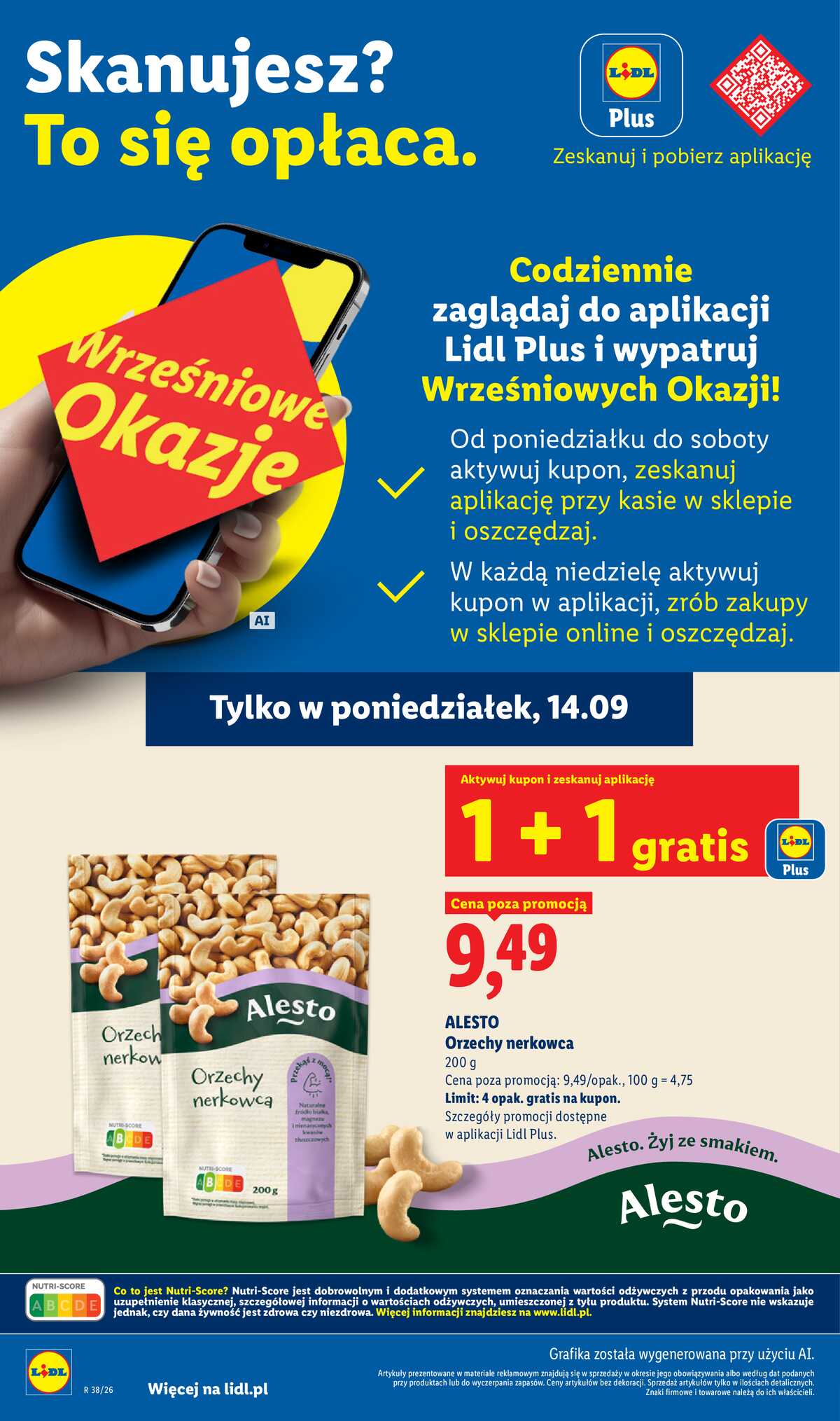 Leták Lidl Polsko 14.9.-16.9.2026 - Leták platí od 14. 9. do 16. 9. strana 10