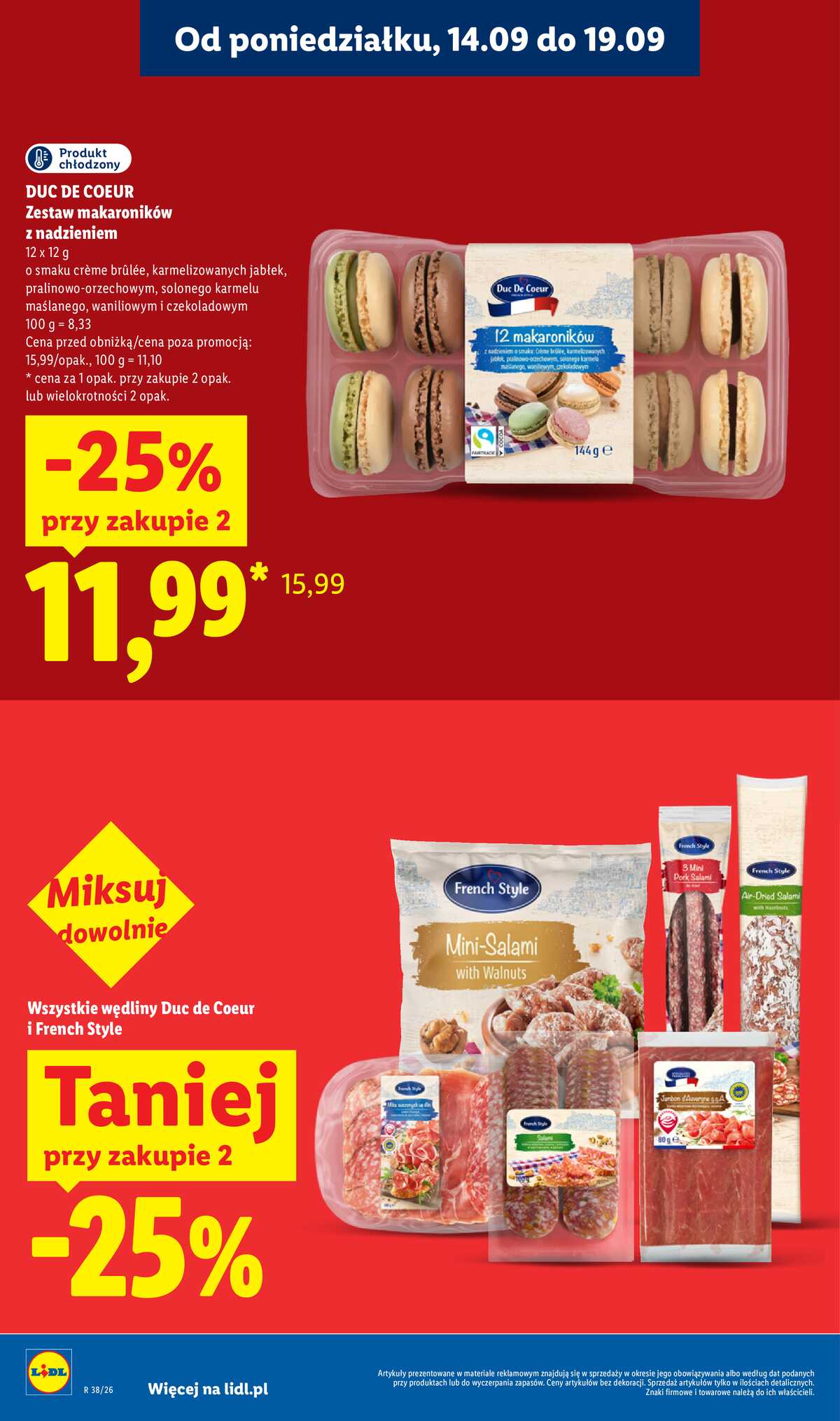 Leták Lidl Polsko 14.9.-16.9.2026 - Leták platí od 14. 9. do 16. 9. strana 12