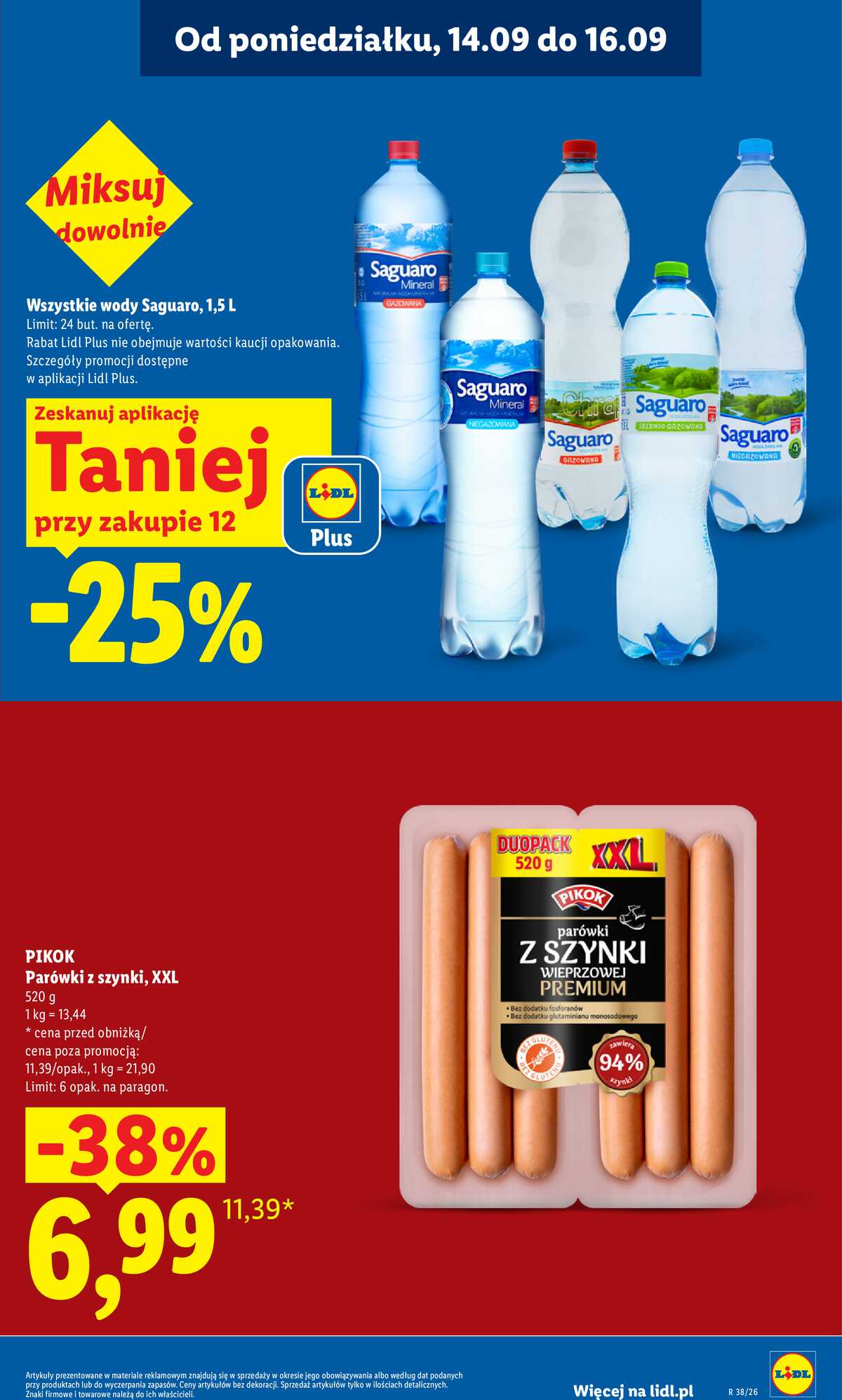 Leták Lidl Polsko 14.9.-16.9.2026 - Leták platí od 14. 9. do 16. 9. strana 13