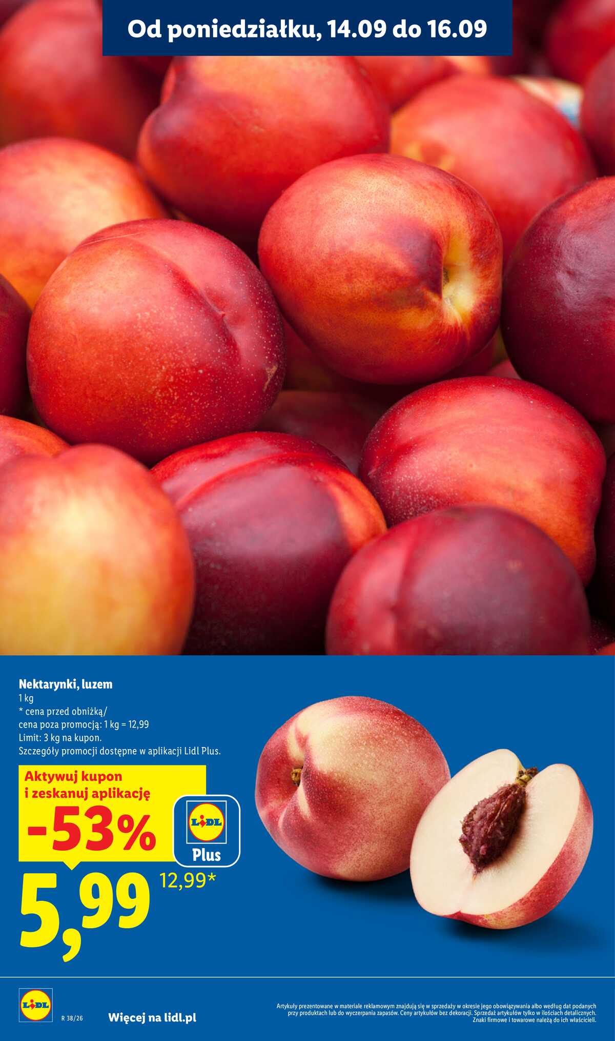 Leták Lidl Polsko 14.9.-16.9.2026 - Leták platí od 14. 9. do 16. 9. strana 14