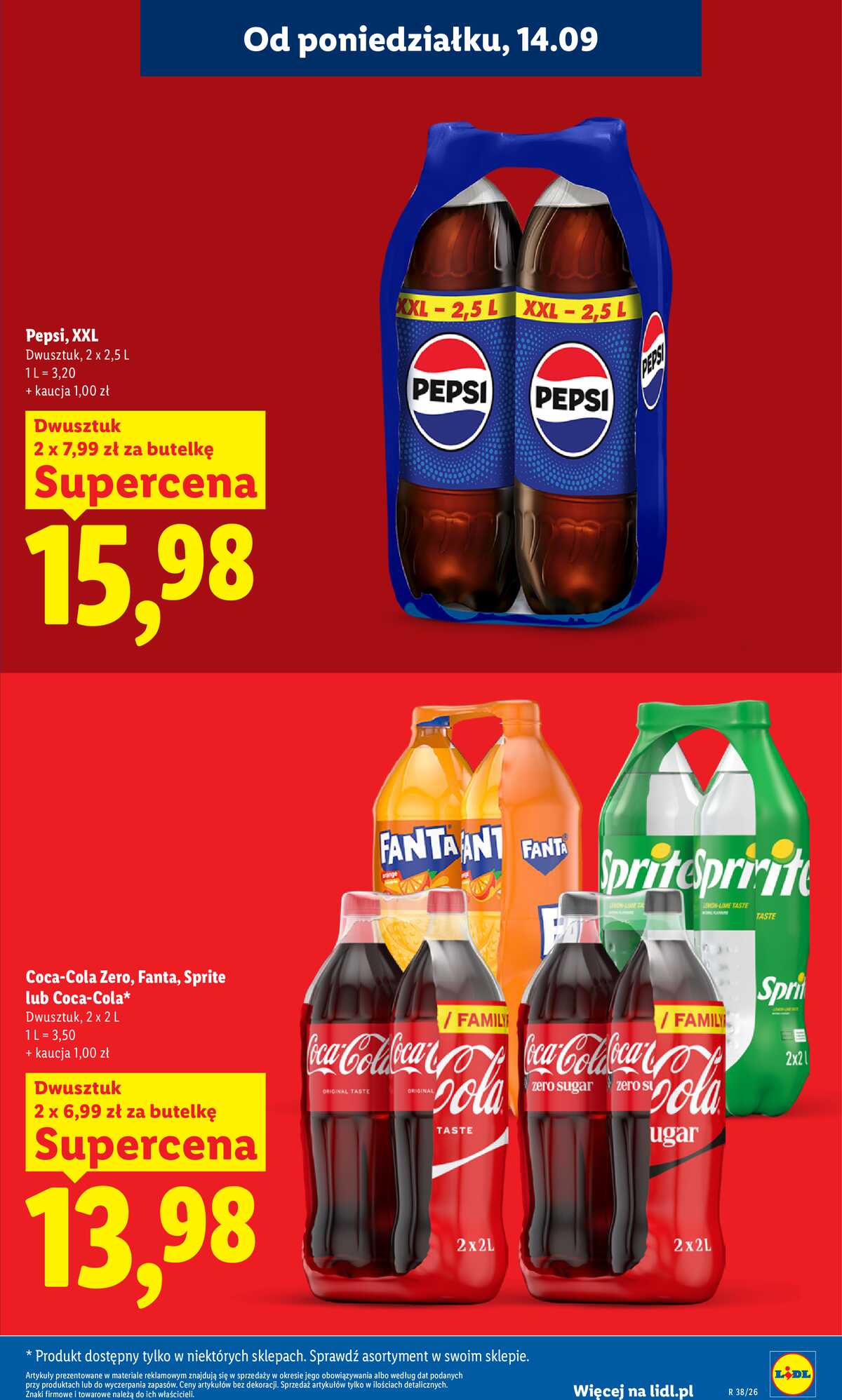 Leták Lidl Polsko 14.9.-16.9.2026 - Leták platí od 14. 9. do 16. 9. strana 17