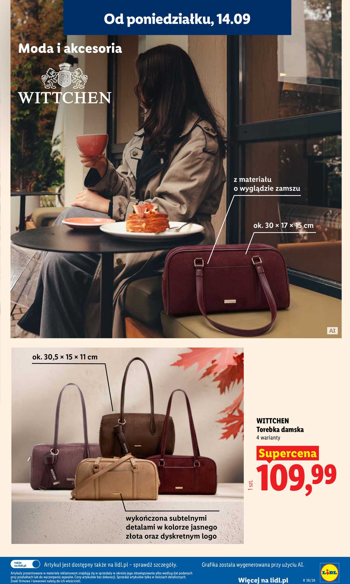 Leták Lidl Polsko 14.9.-16.9.2026 - Leták platí od 14. 9. do 16. 9. strana 23