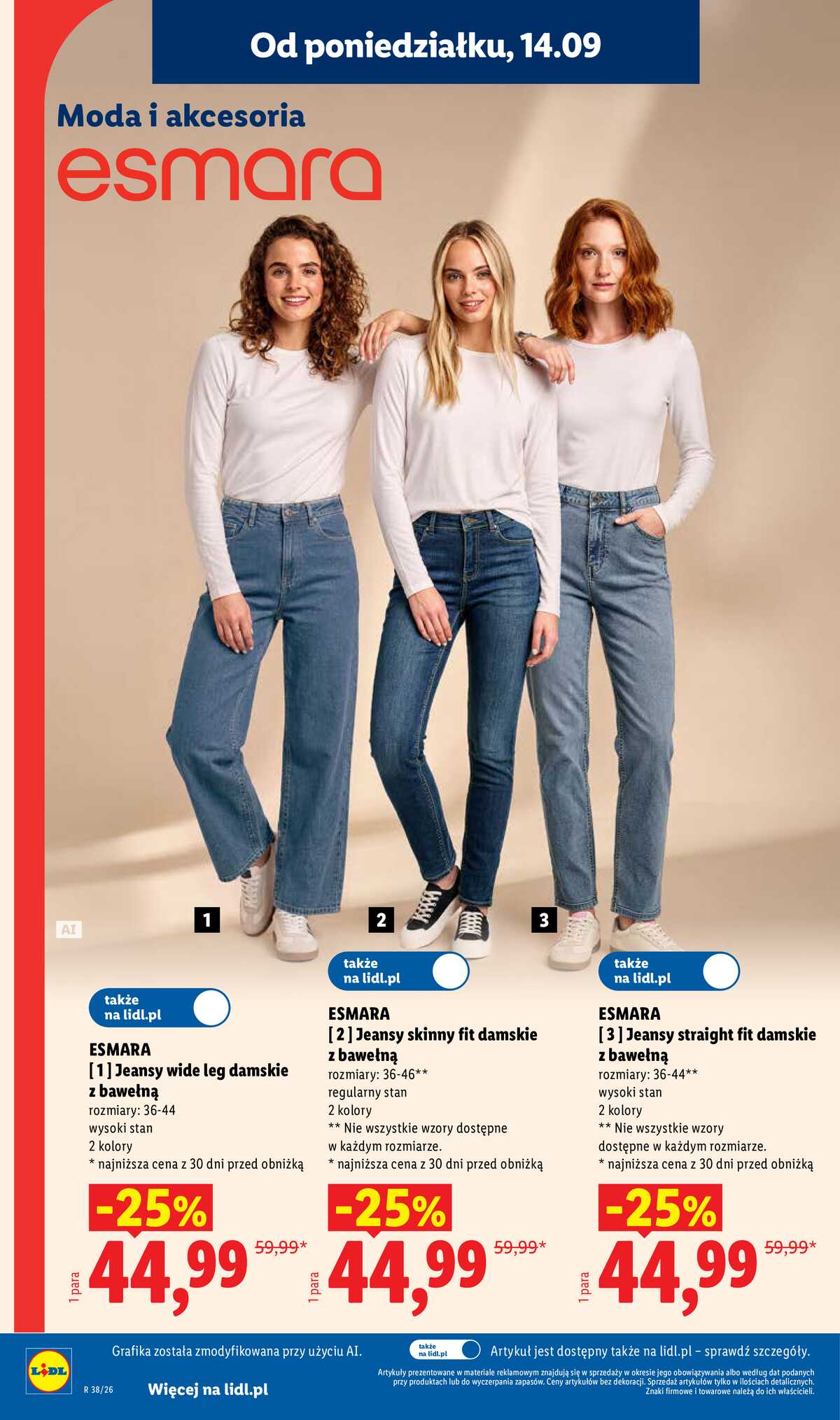 Leták Lidl Polsko 14.9.-16.9.2026 - Leták platí od 14. 9. do 16. 9. strana 24