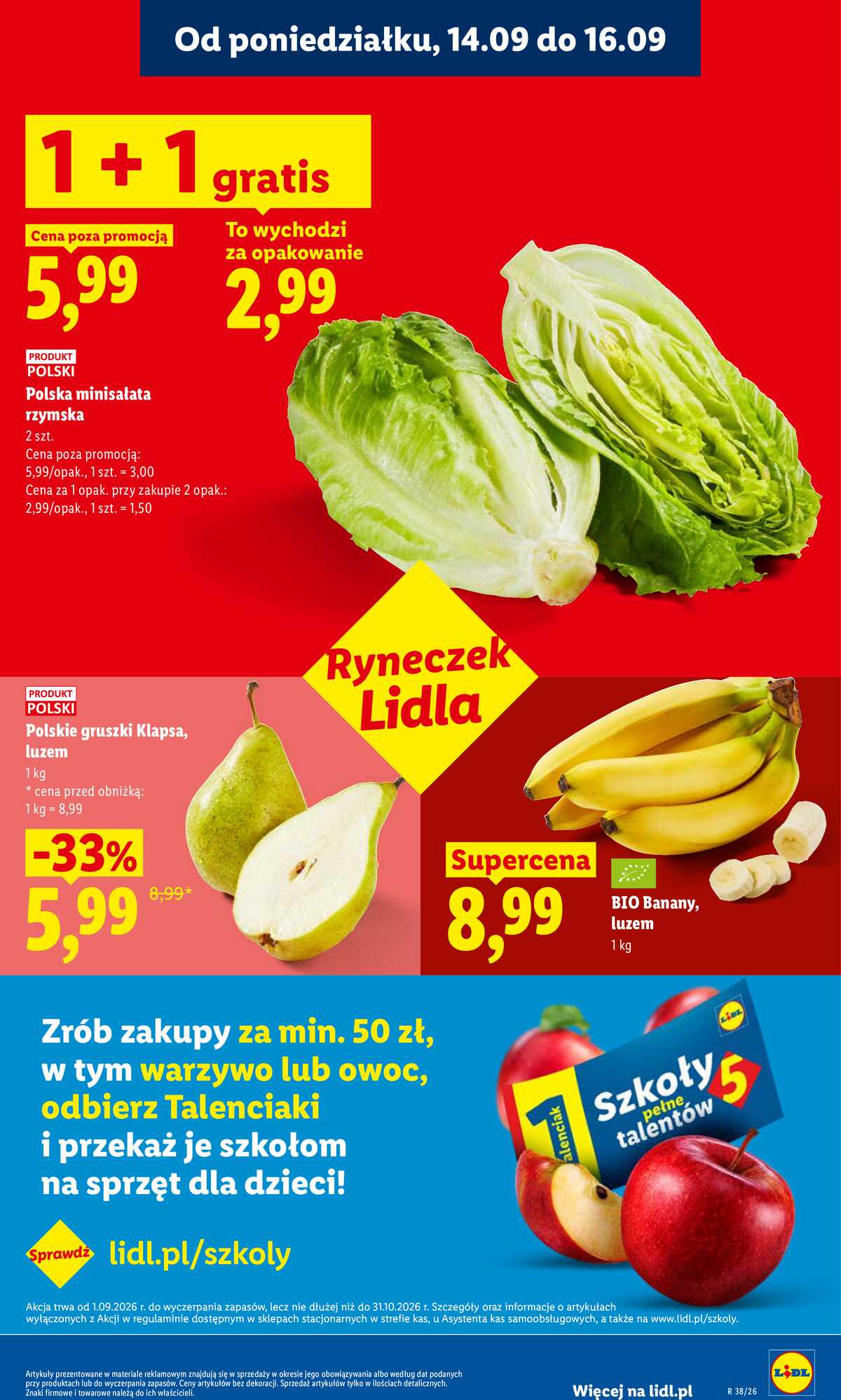 Leták Lidl Polsko 14.9.-16.9.2026 - Leták platí od 14. 9. do 16. 9. strana 27