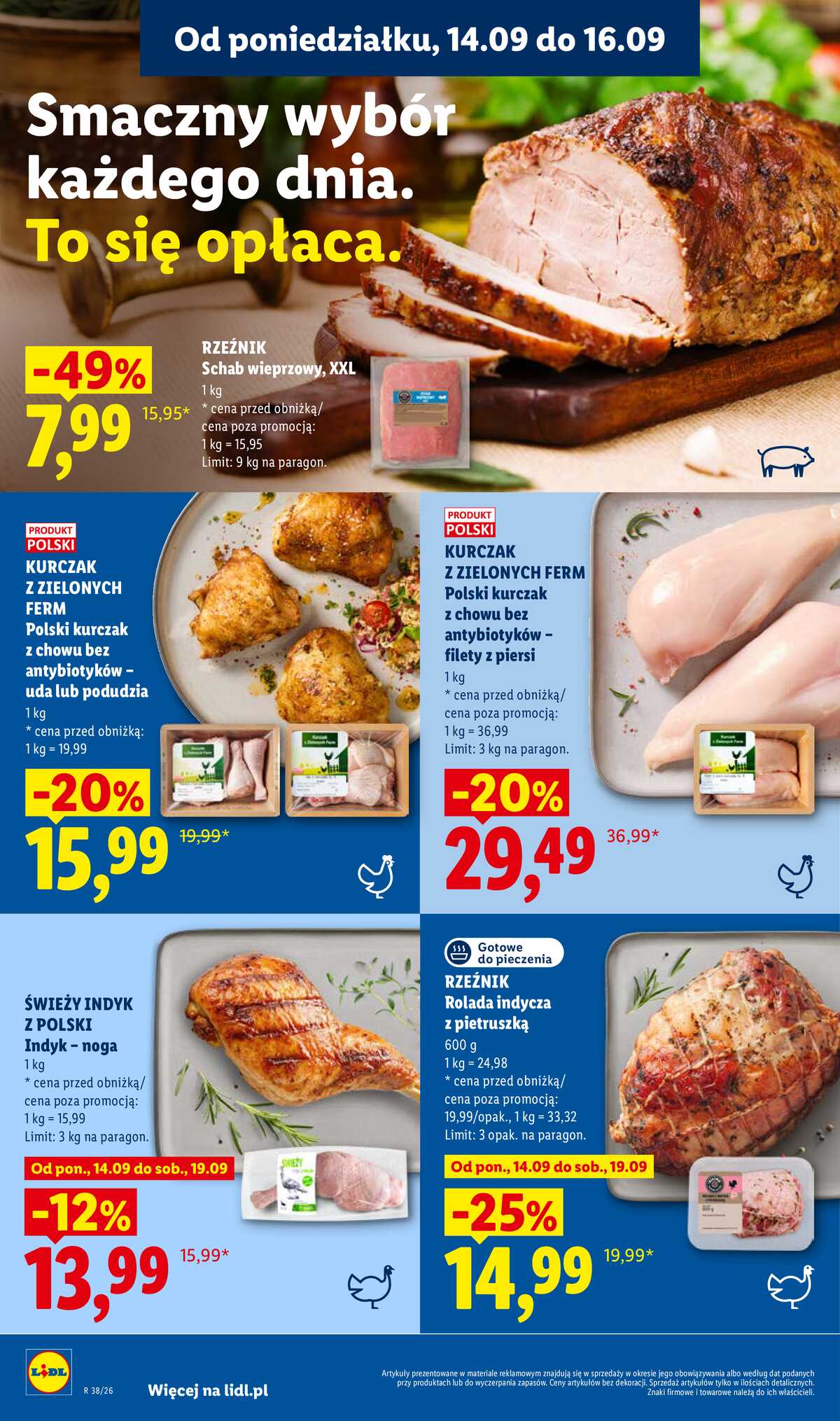 Leták Lidl Polsko 14.9.-16.9.2026 - Leták platí od 14. 9. do 16. 9. strana 36