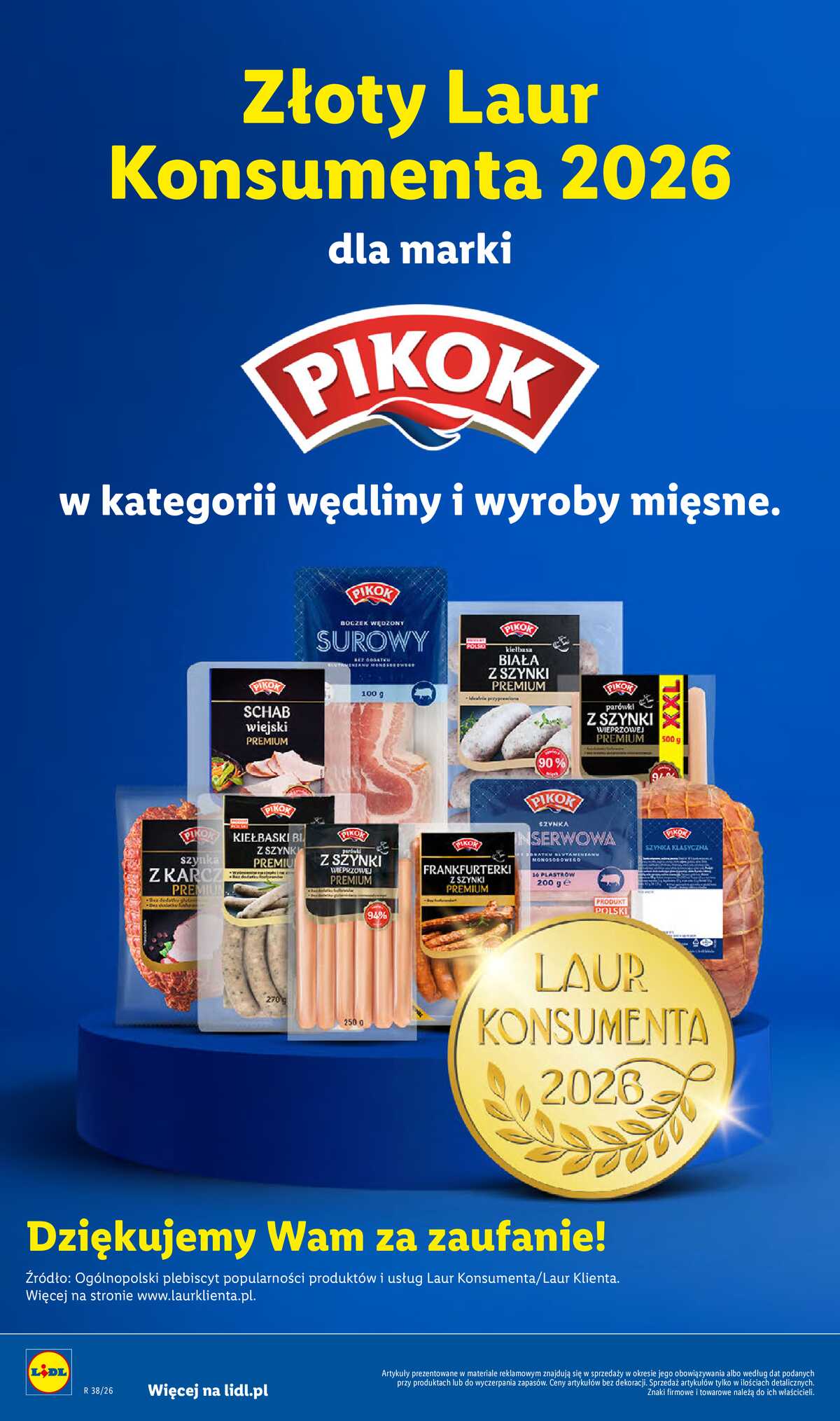 Leták Lidl Polsko 14.9.-16.9.2026 - Leták platí od 14. 9. do 16. 9. strana 38