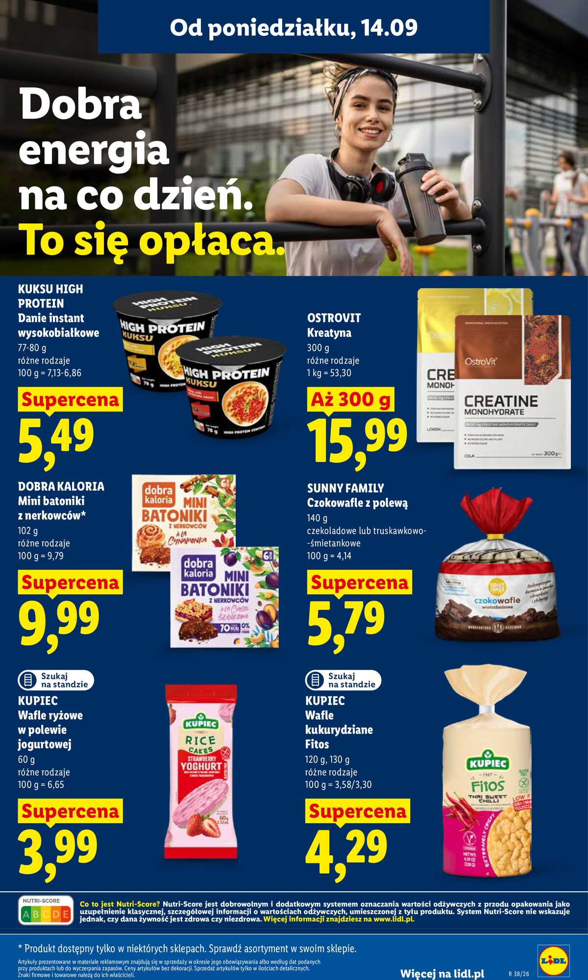 Leták Lidl Polsko 14.9.-16.9.2026 - Leták platí od 14. 9. do 16. 9. strana 45