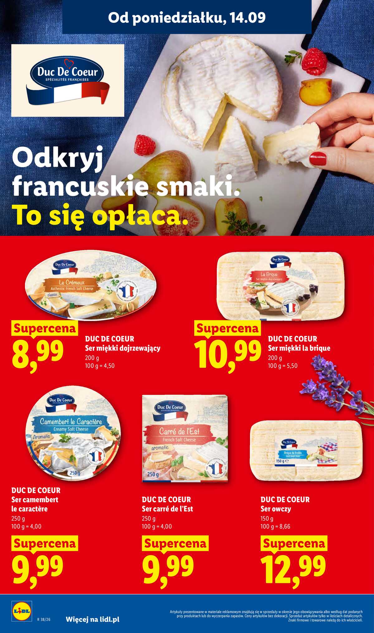 Leták Lidl Polsko 14.9.-16.9.2026 - Leták platí od 14. 9. do 16. 9. strana 46