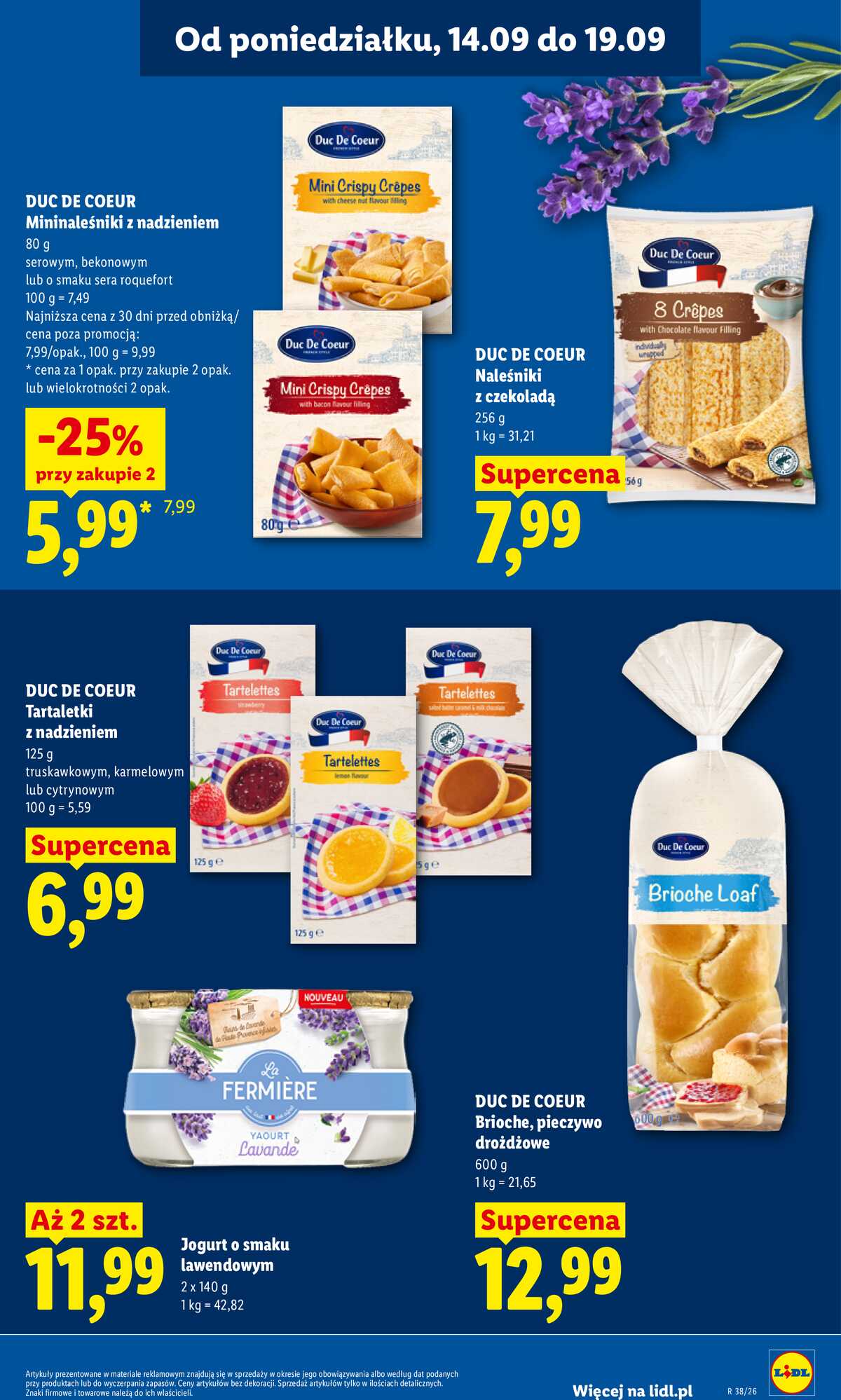 Leták Lidl Polsko 14.9.-16.9.2026 - Leták platí od 14. 9. do 16. 9. strana 51