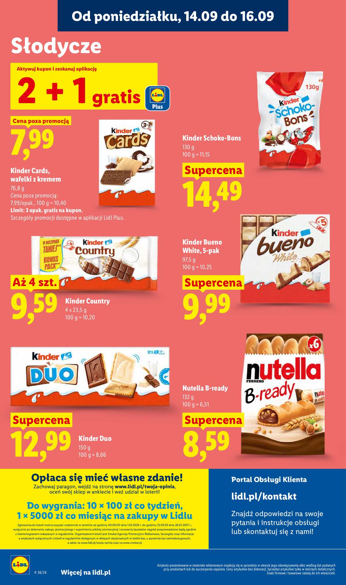 Leták Lidl Polsko 14.9.-16.9.2026 - Leták platí od 14. 9. do 16. 9. strana 52