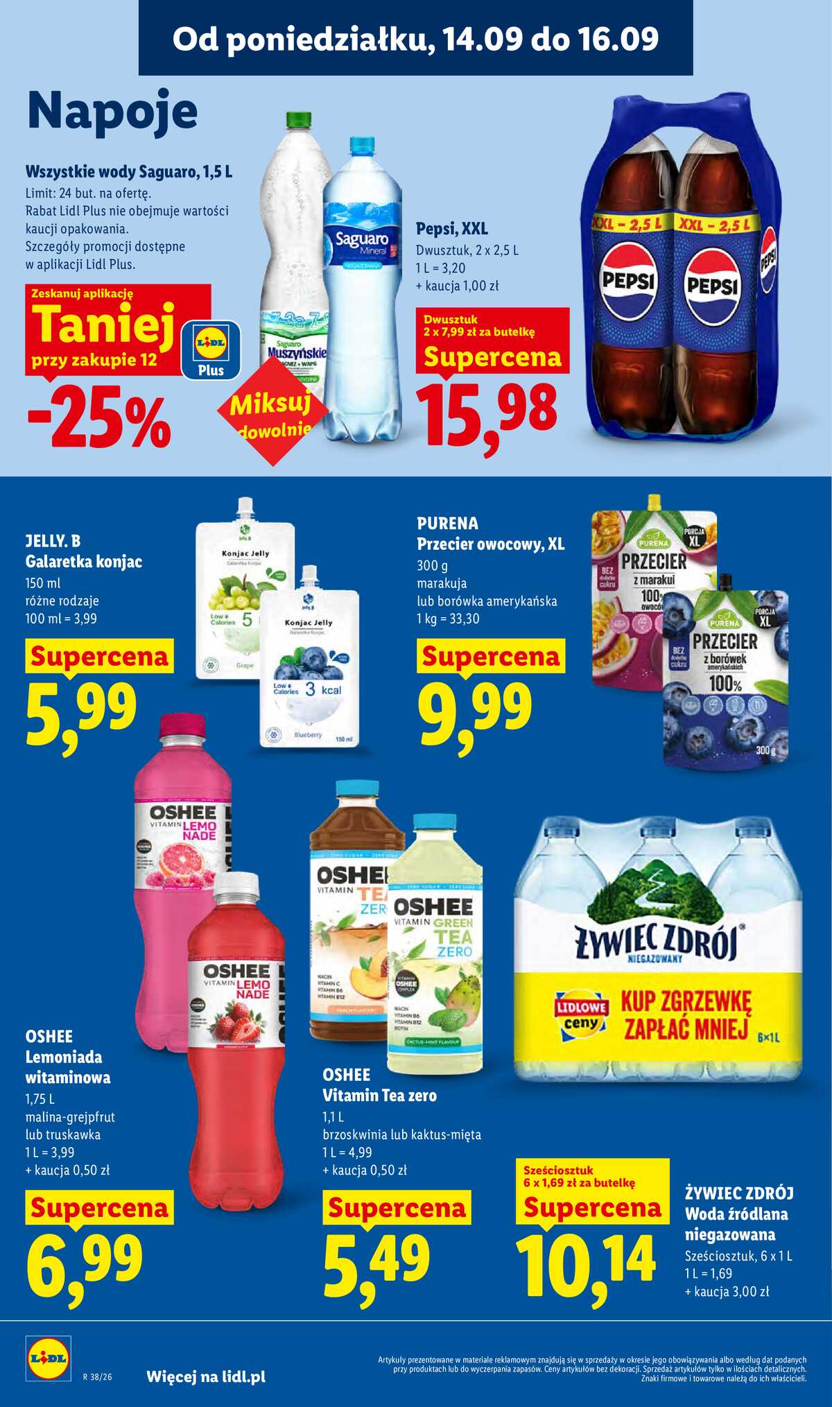 Leták Lidl Polsko 14.9.-16.9.2026 - Leták platí od 14. 9. do 16. 9. strana 58