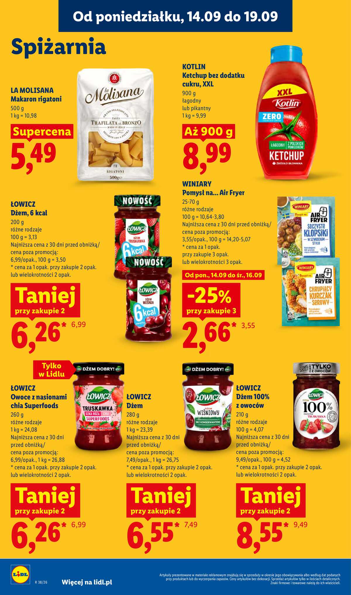 Leták Lidl Polsko 14.9.-16.9.2026 - Leták platí od 14. 9. do 16. 9. strana 70