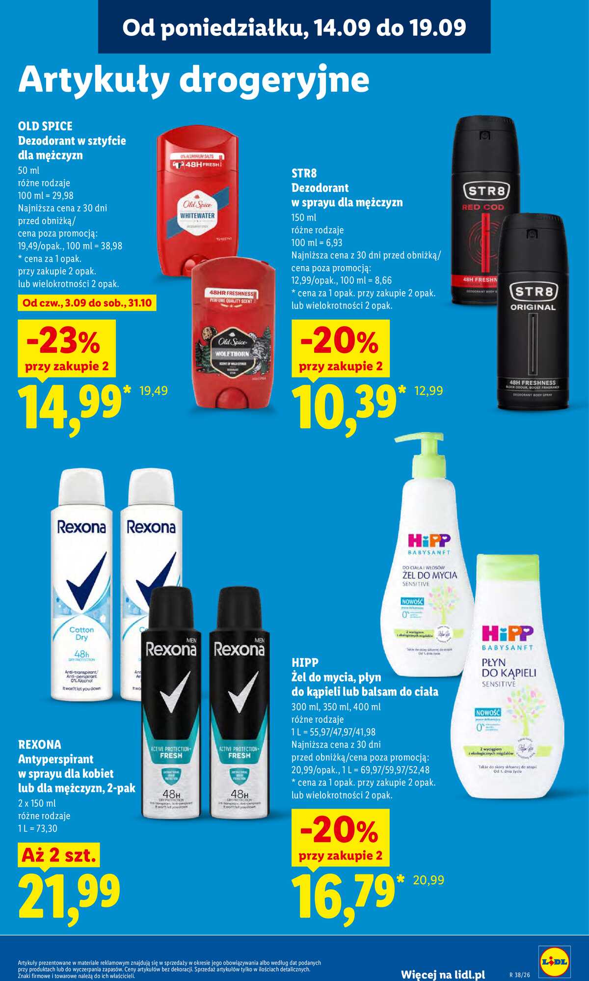 Leták Lidl Polsko 14.9.-16.9.2026 - Leták platí od 14. 9. do 16. 9. strana 73