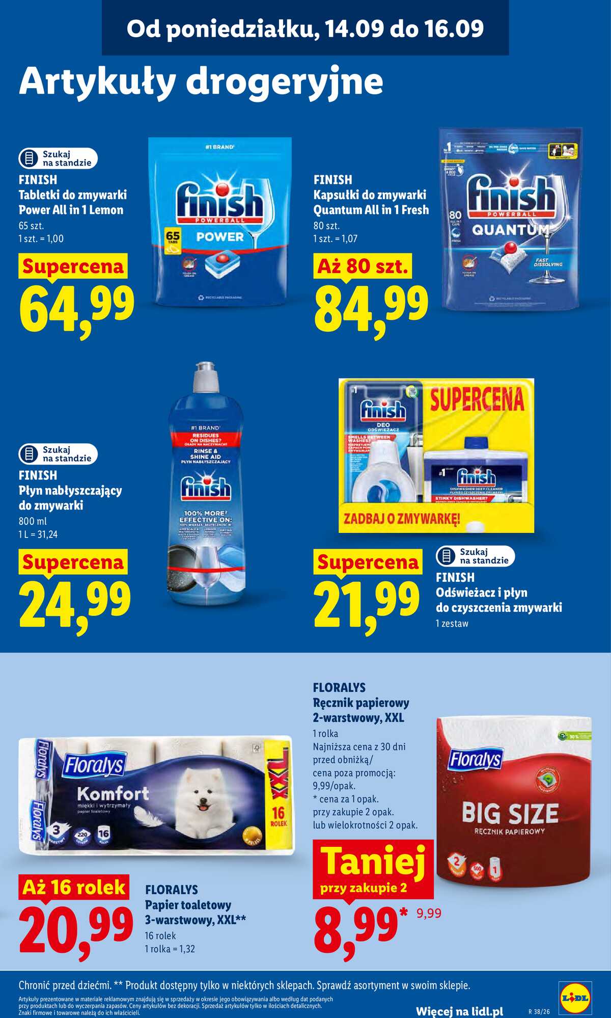 Leták Lidl Polsko 14.9.-16.9.2026 - Leták platí od 14. 9. do 16. 9. strana 77