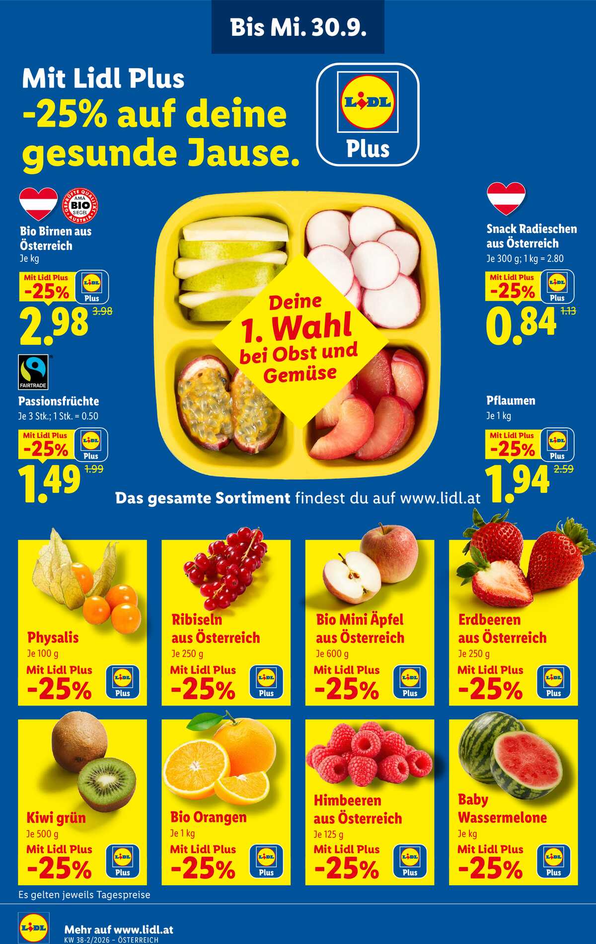 Leták Lidl Rakousko 17.9.-23.9.2026 strana 2