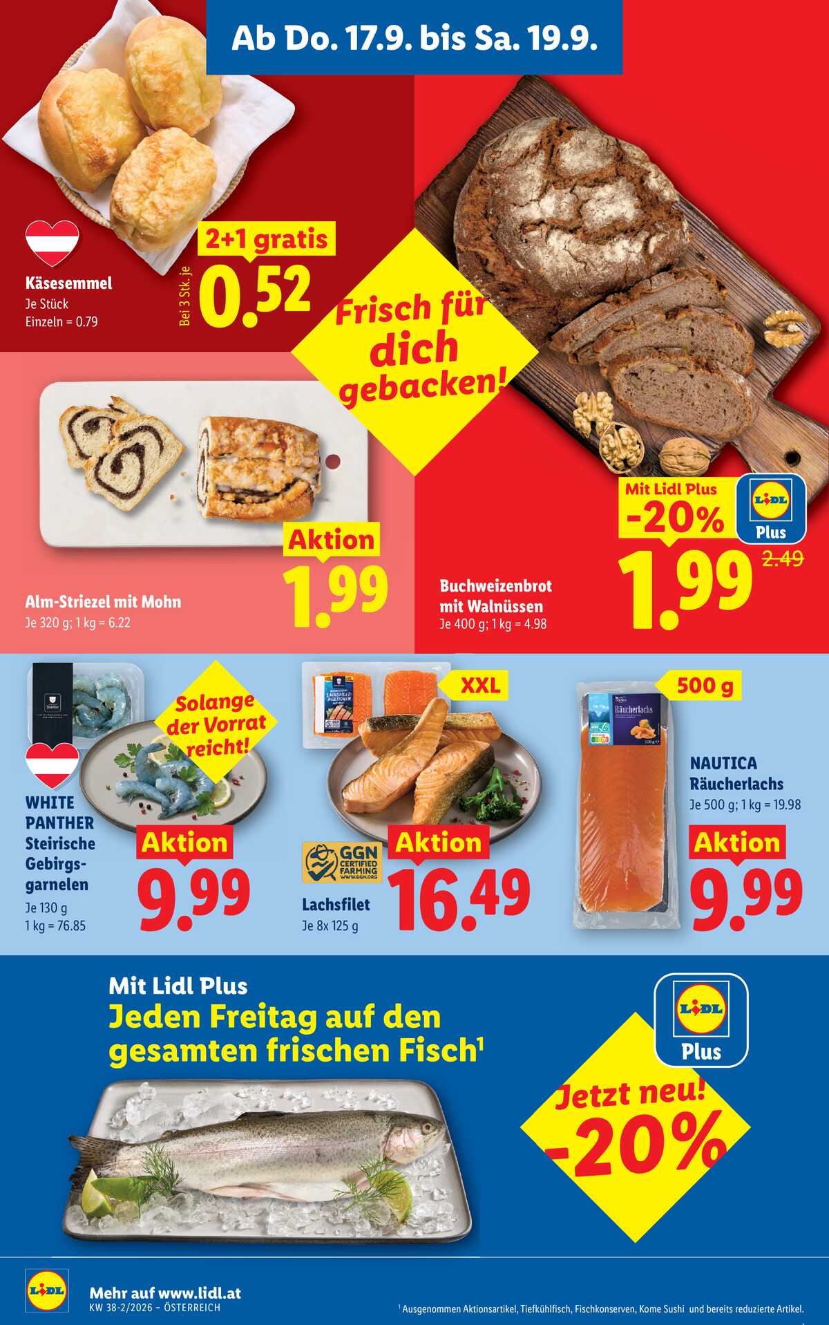 Leták Lidl Rakousko 17.9.-23.9.2026 strana 6