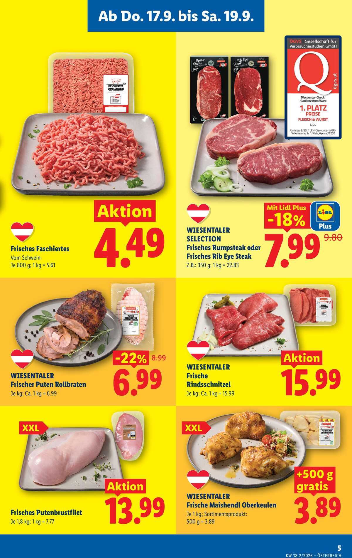 Leták Lidl Rakousko 17.9.-23.9.2026 strana 7