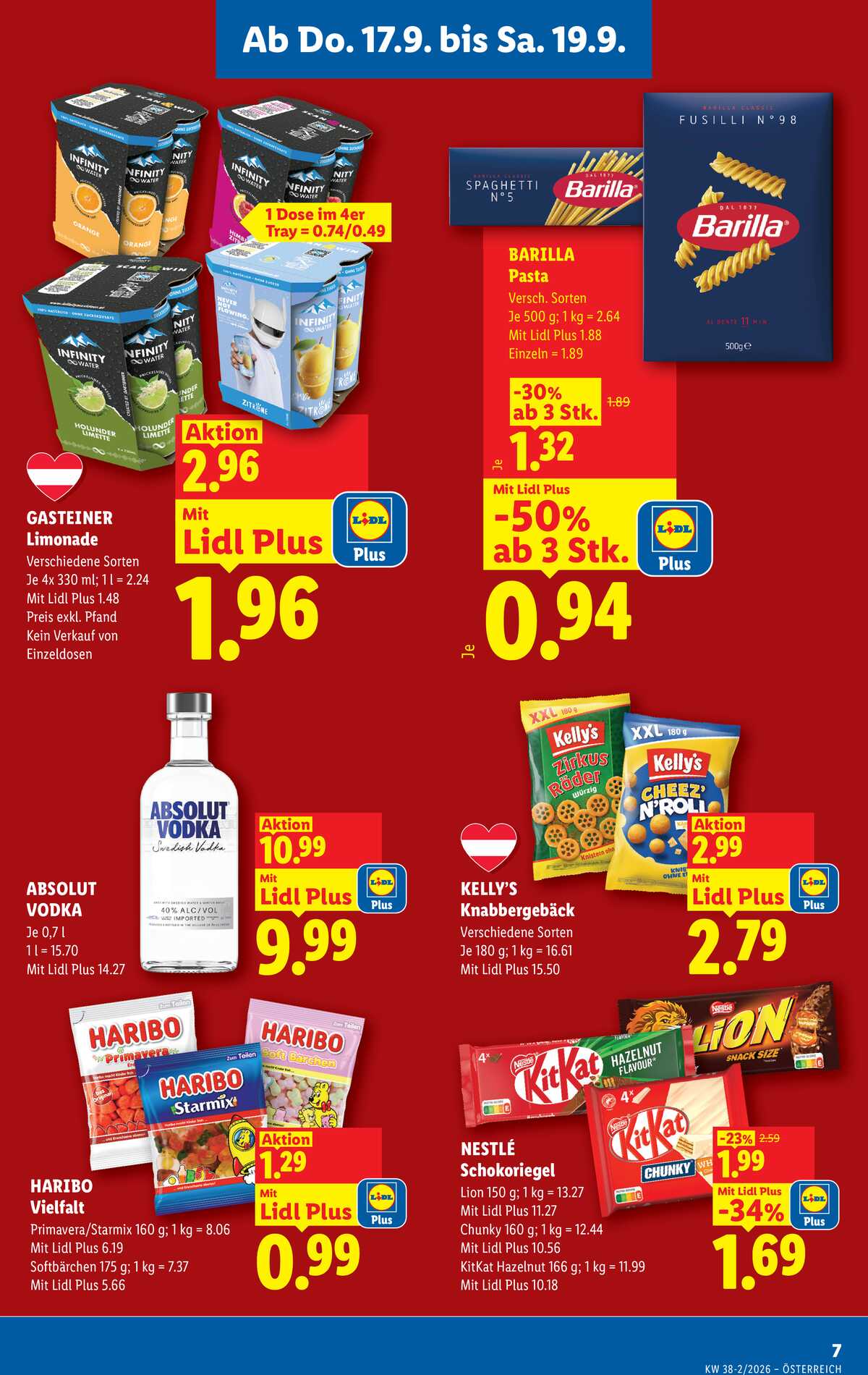 Leták Lidl Rakousko 17.9.-23.9.2026 strana 9