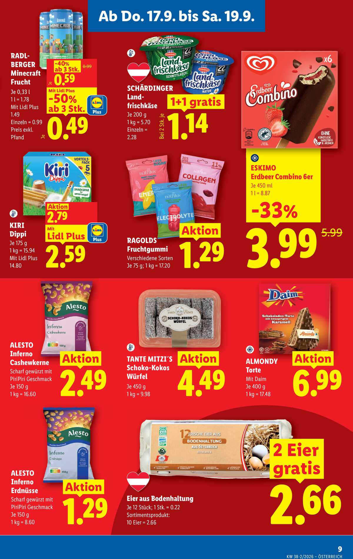 Leták Lidl Rakousko 17.9.-23.9.2026 strana 11