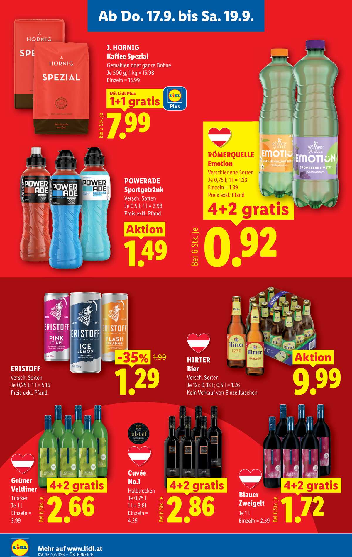 Leták Lidl Rakousko 17.9.-23.9.2026 strana 12