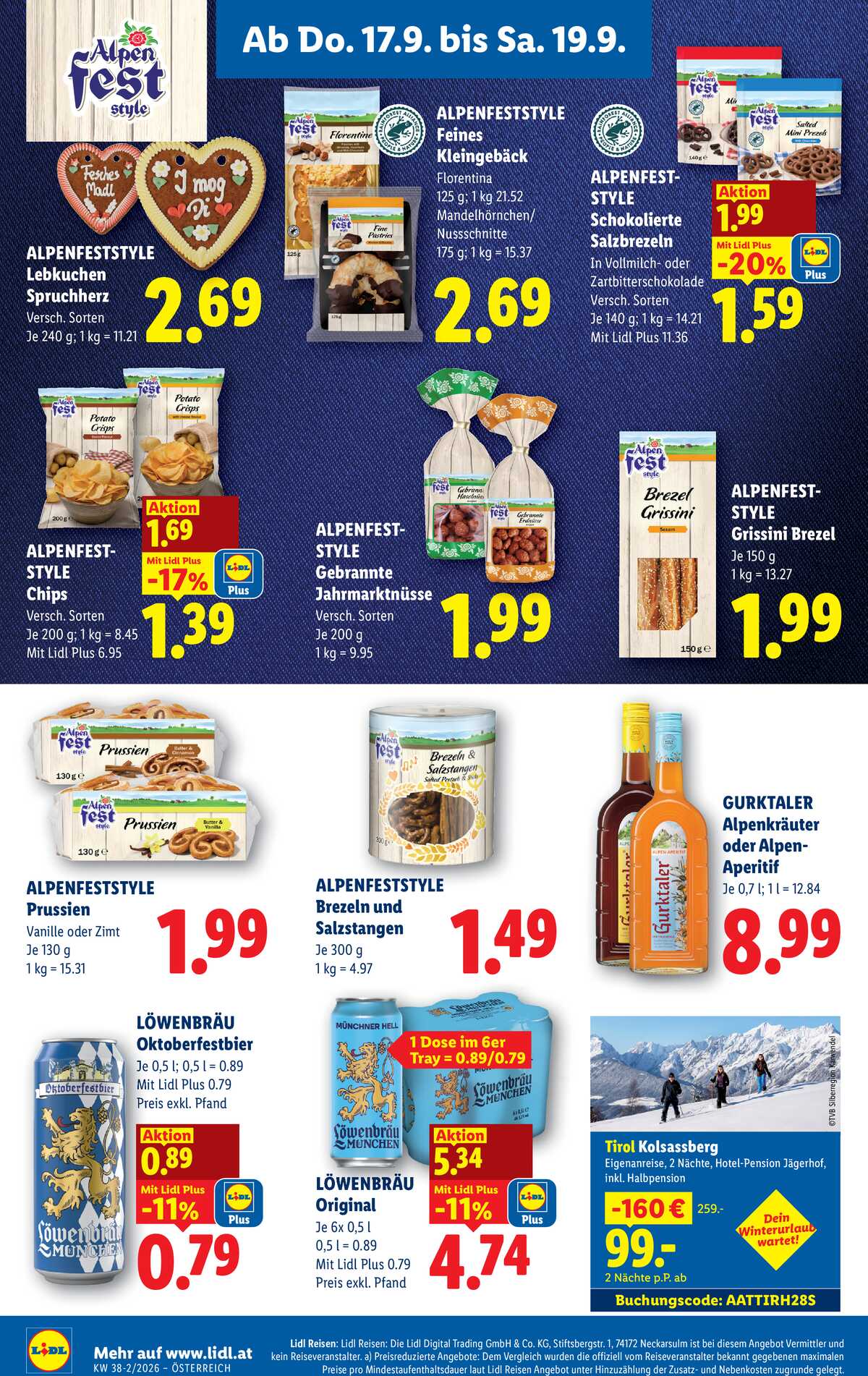 Leták Lidl Rakousko 17.9.-23.9.2026 strana 18