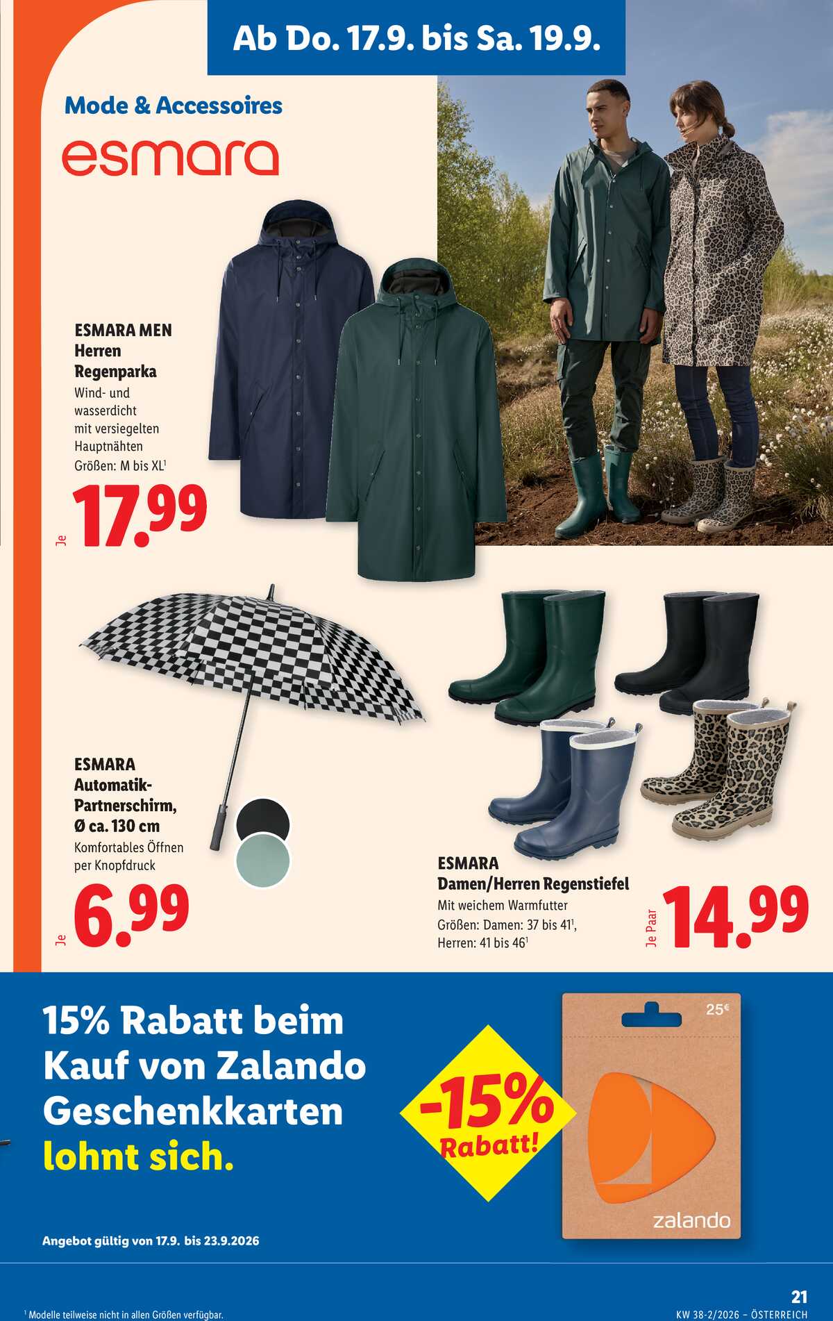 Leták Lidl Rakousko 17.9.-23.9.2026 strana 25