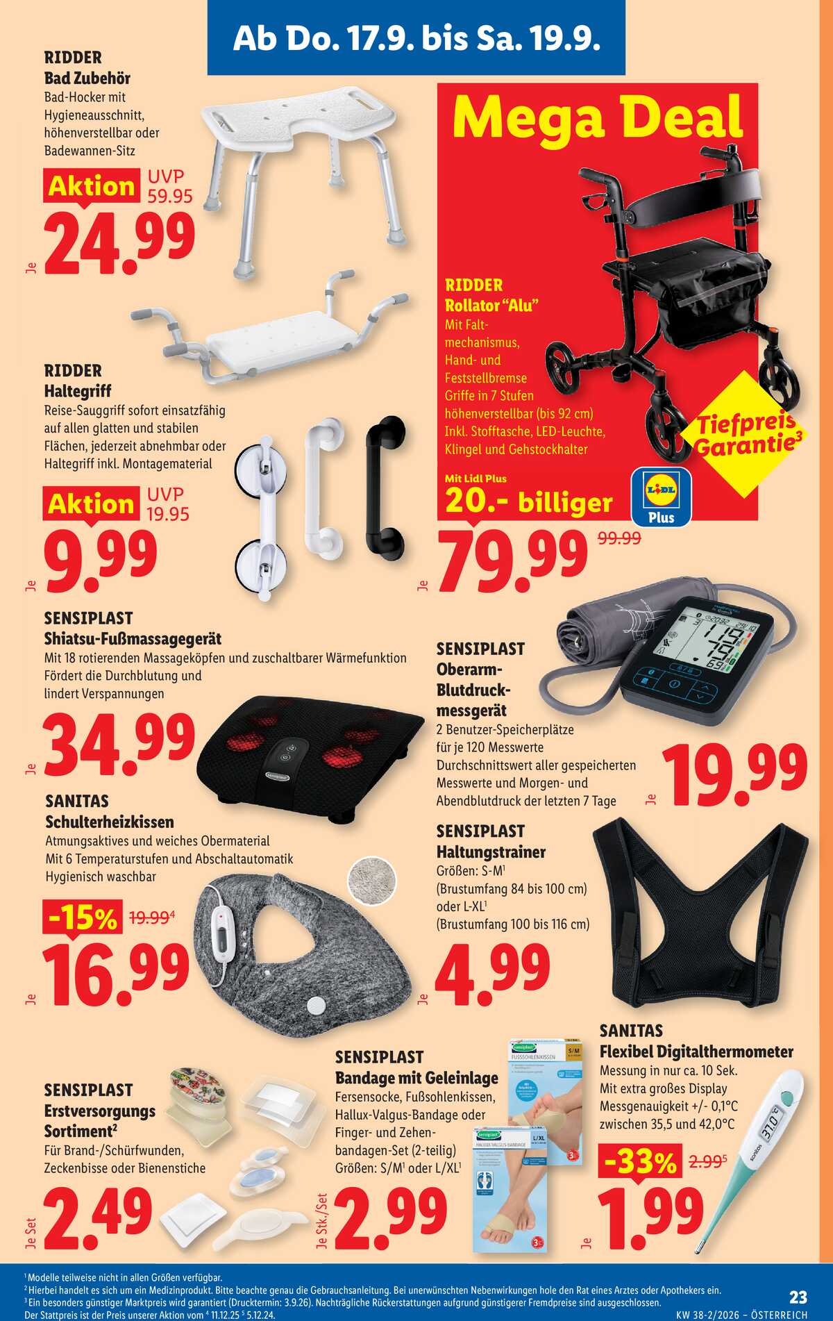 Leták Lidl Rakousko 17.9.-23.9.2026 strana 27