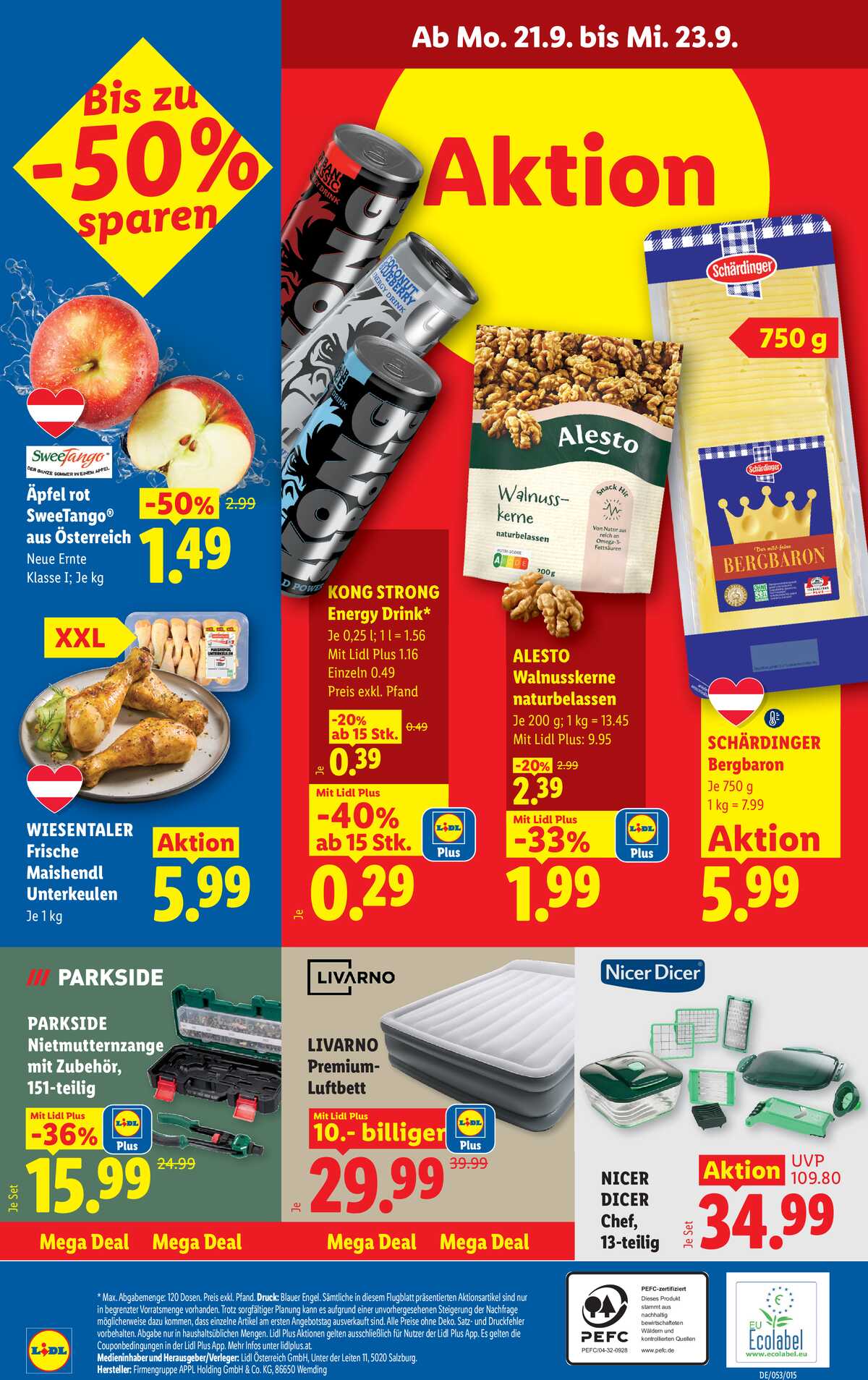 Leták Lidl Rakousko 17.9.-23.9.2026 strana 29