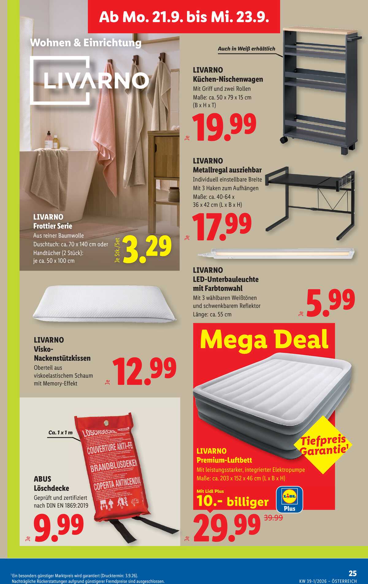 Leták Lidl Rakousko 17.9.-23.9.2026 strana 30