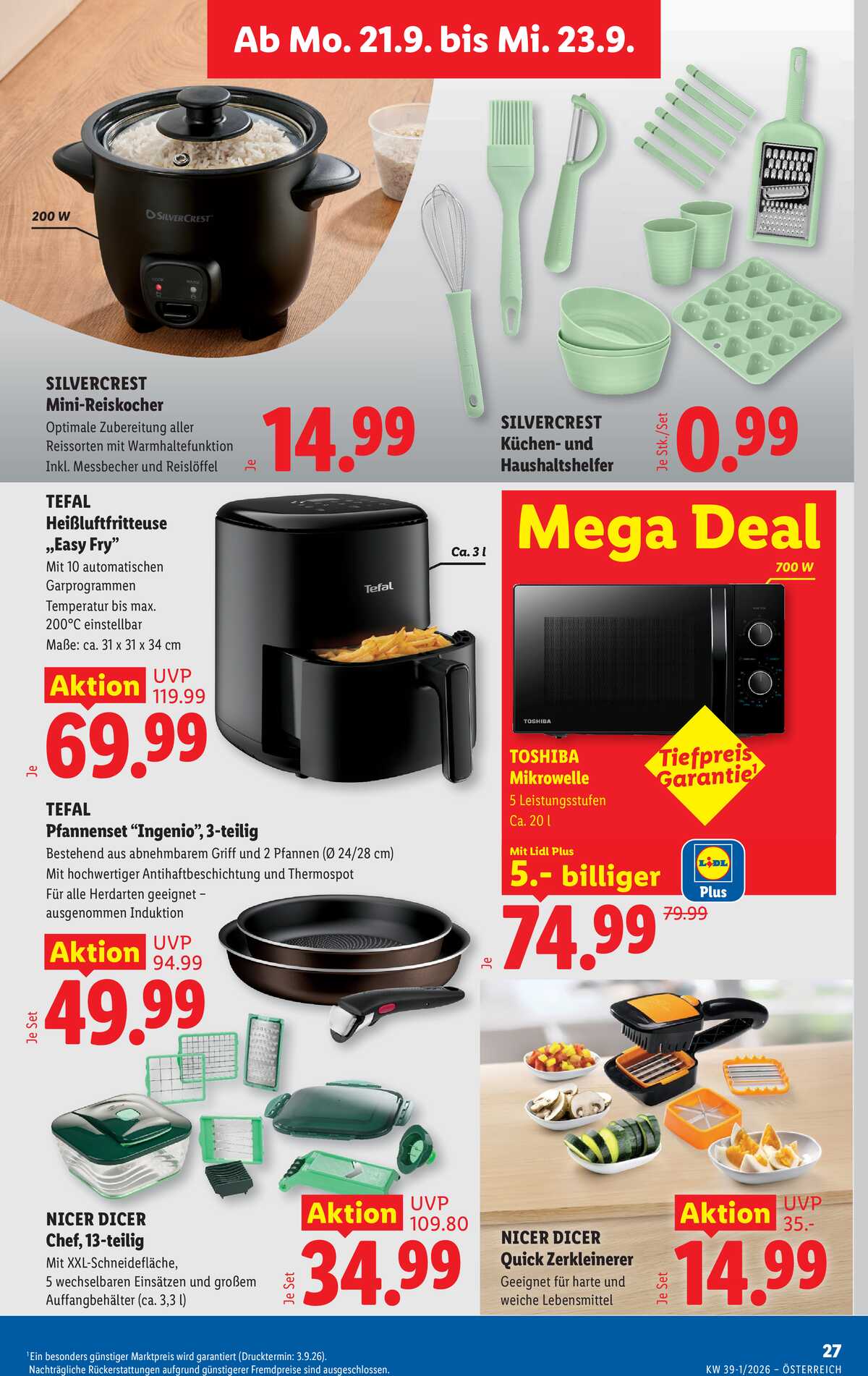 Leták Lidl Rakousko 17.9.-23.9.2026 strana 32