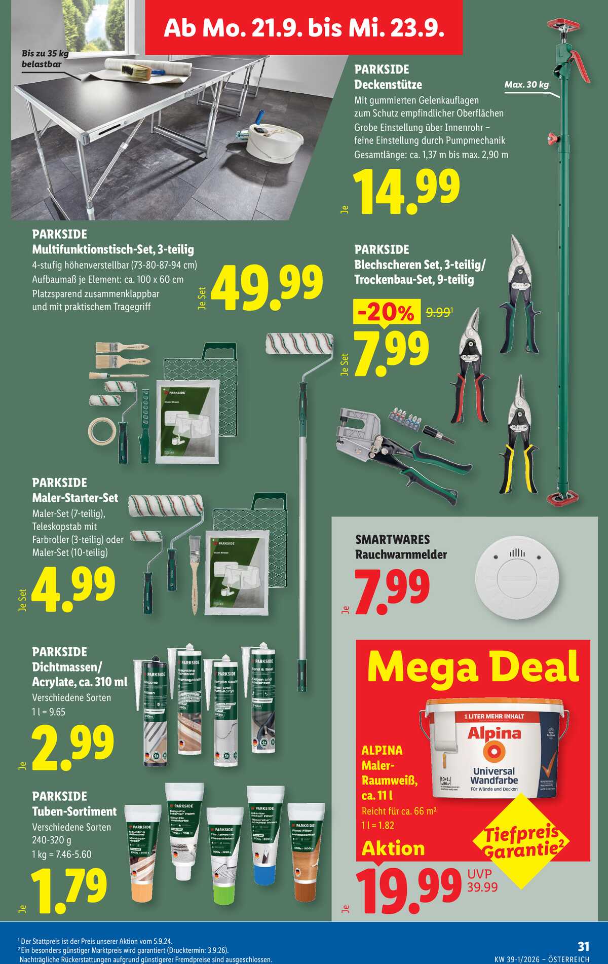 Leták Lidl Rakousko 17.9.-23.9.2026 strana 36