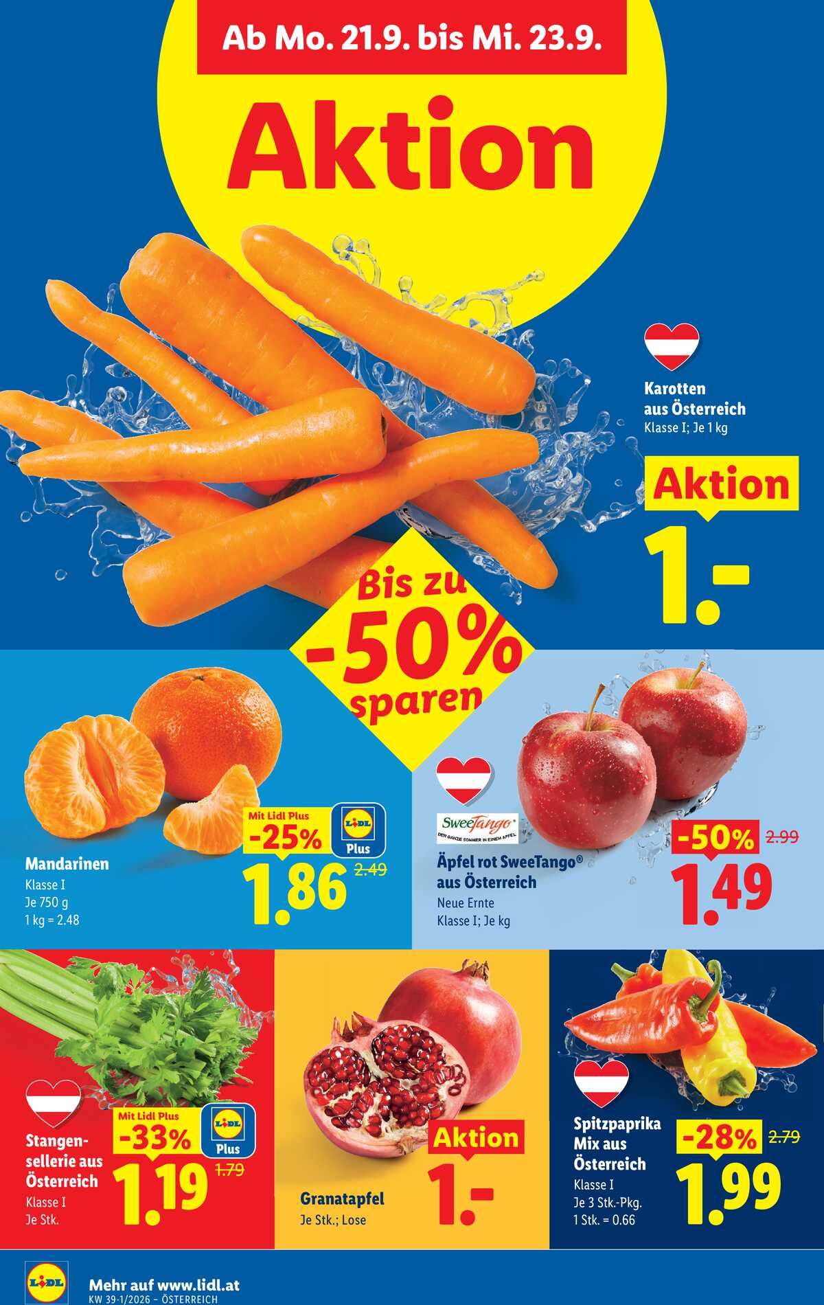 Leták Lidl Rakousko 17.9.-23.9.2026 strana 39