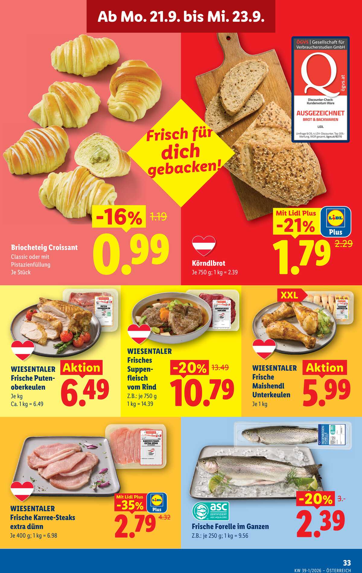 Leták Lidl Rakousko 17.9.-23.9.2026 strana 40