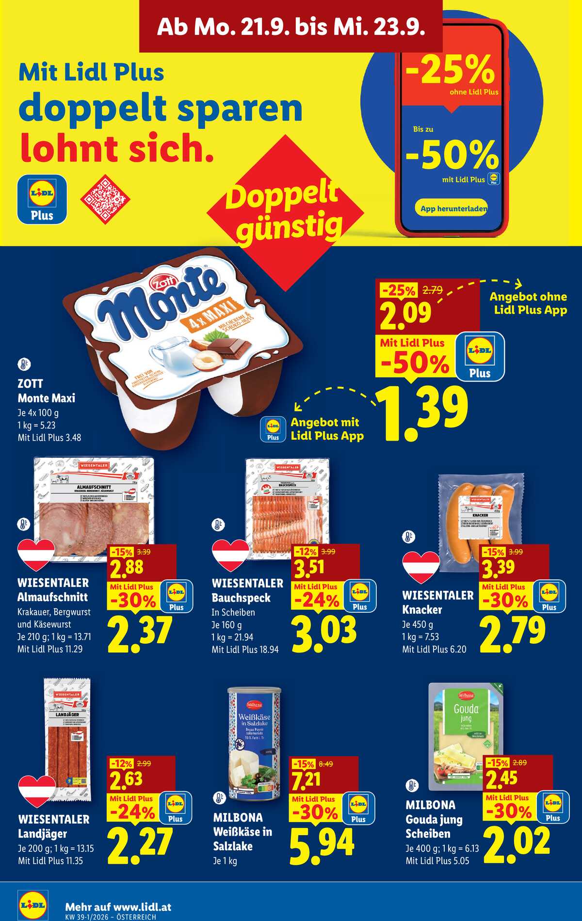 Leták Lidl Rakousko 17.9.-23.9.2026 strana 45