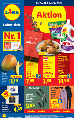 Leták Lidl Rakousko 17.9.-23.9.2026