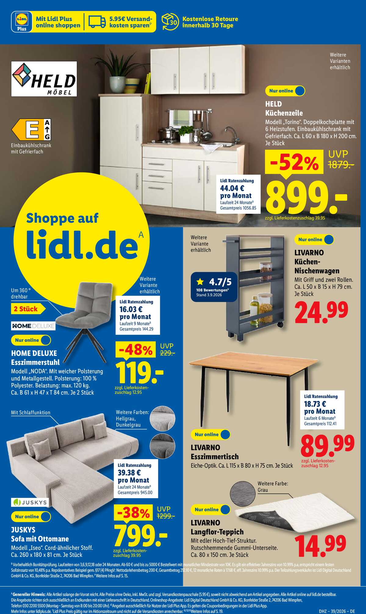 Leták Lidl Německo 21.9.-26.9.2026 strana 9