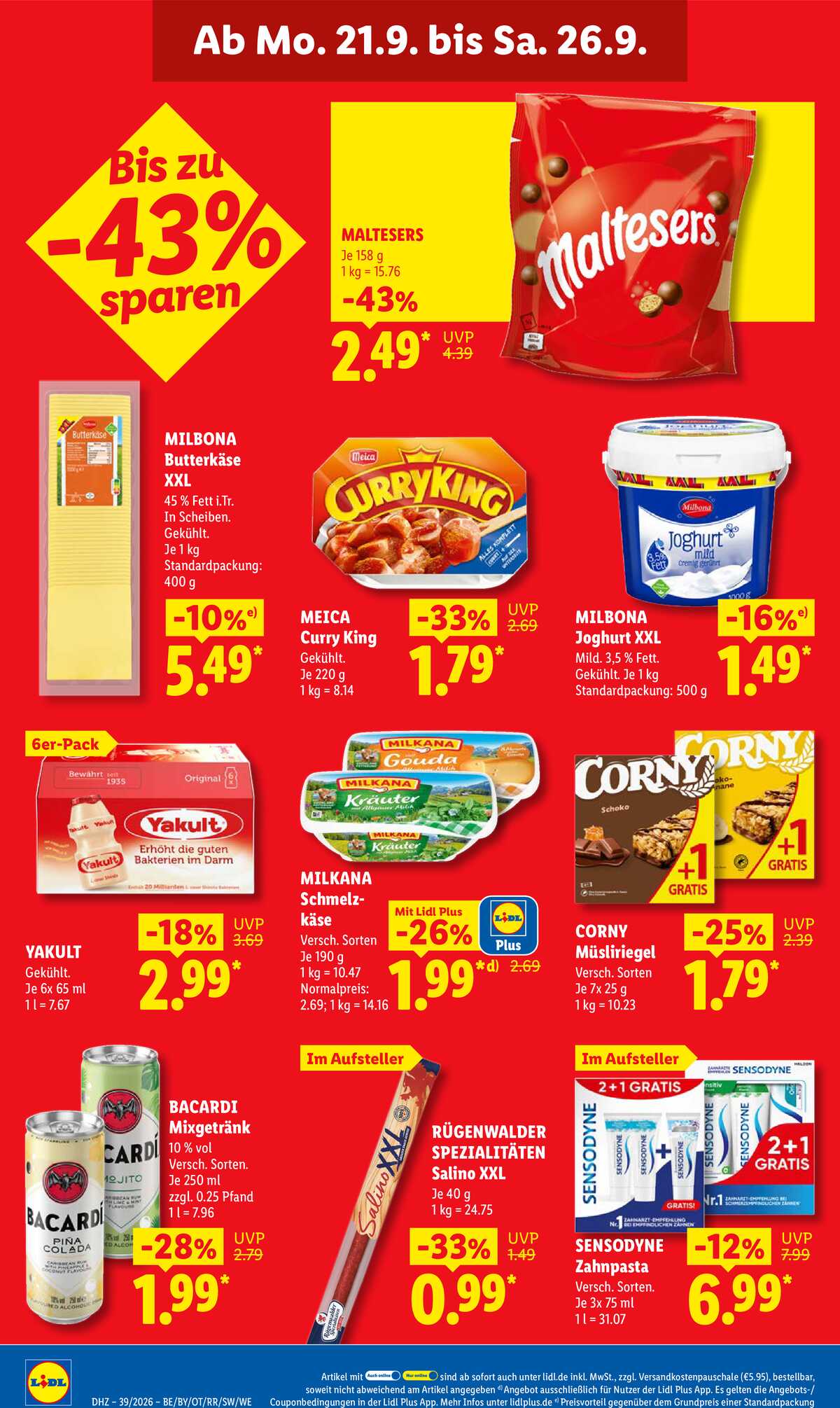 Leták Lidl Německo 21.9.-26.9.2026 strana 16