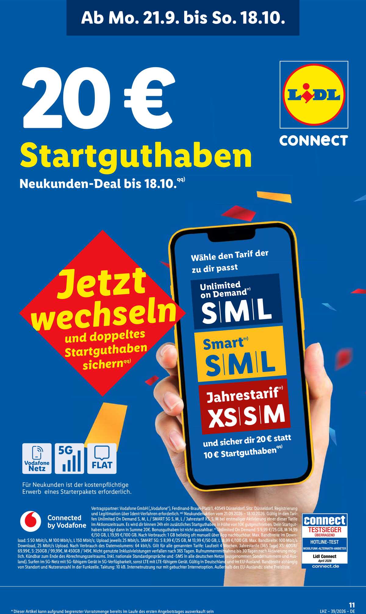 Leták Lidl Německo 21.9.-26.9.2026 strana 23