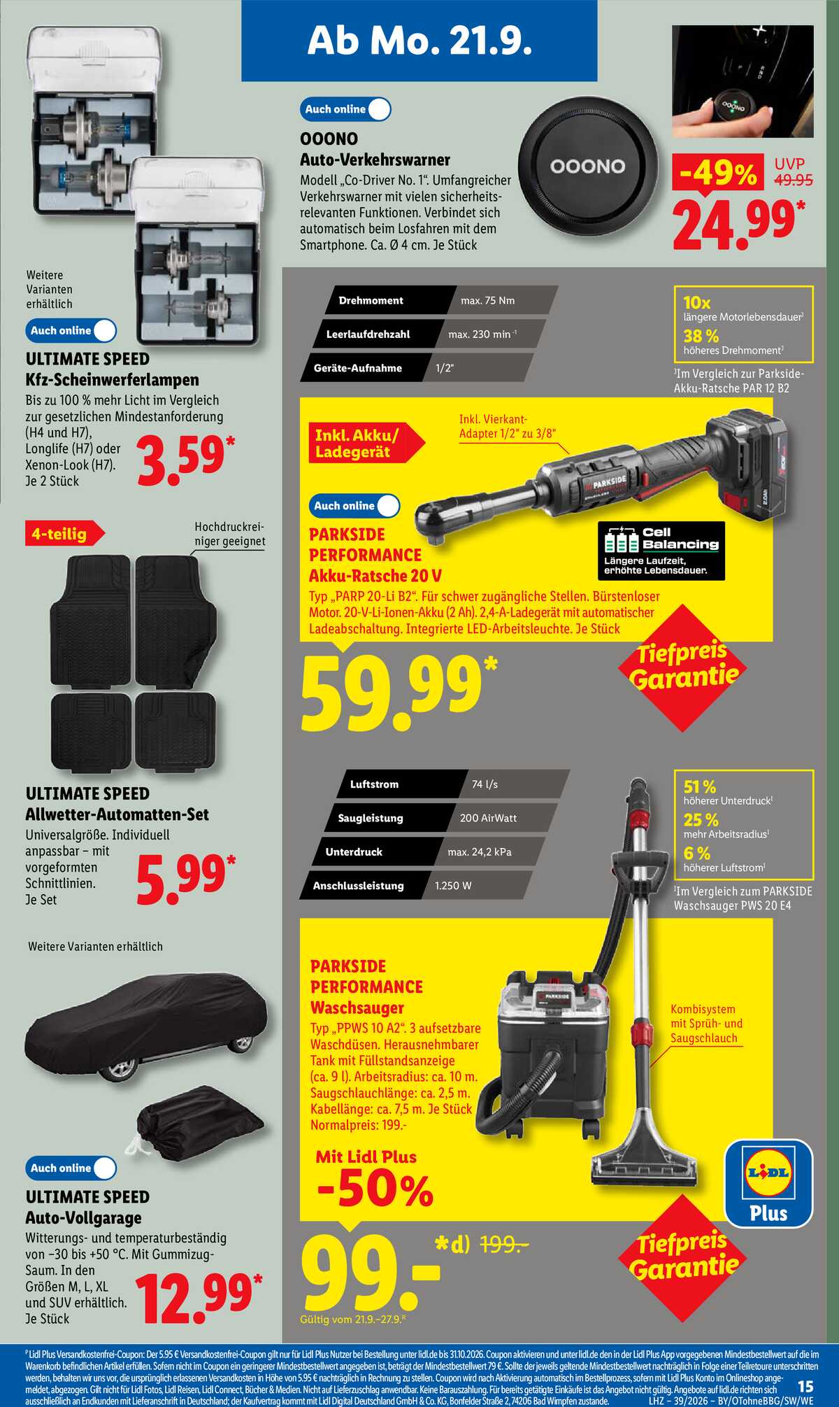 Leták Lidl Německo 21.9.-26.9.2026 strana 27