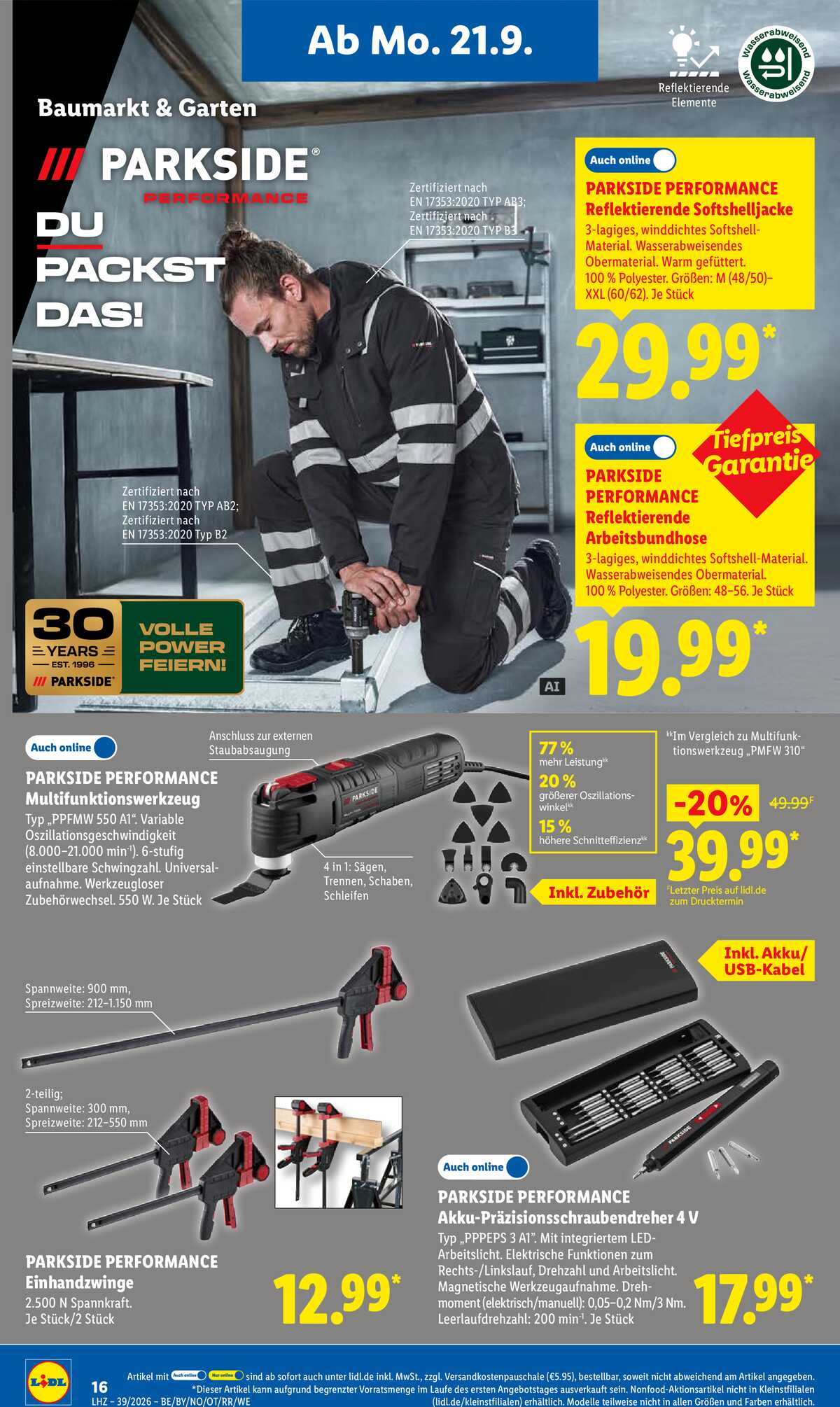 Leták Lidl Německo 21.9.-26.9.2026 strana 28