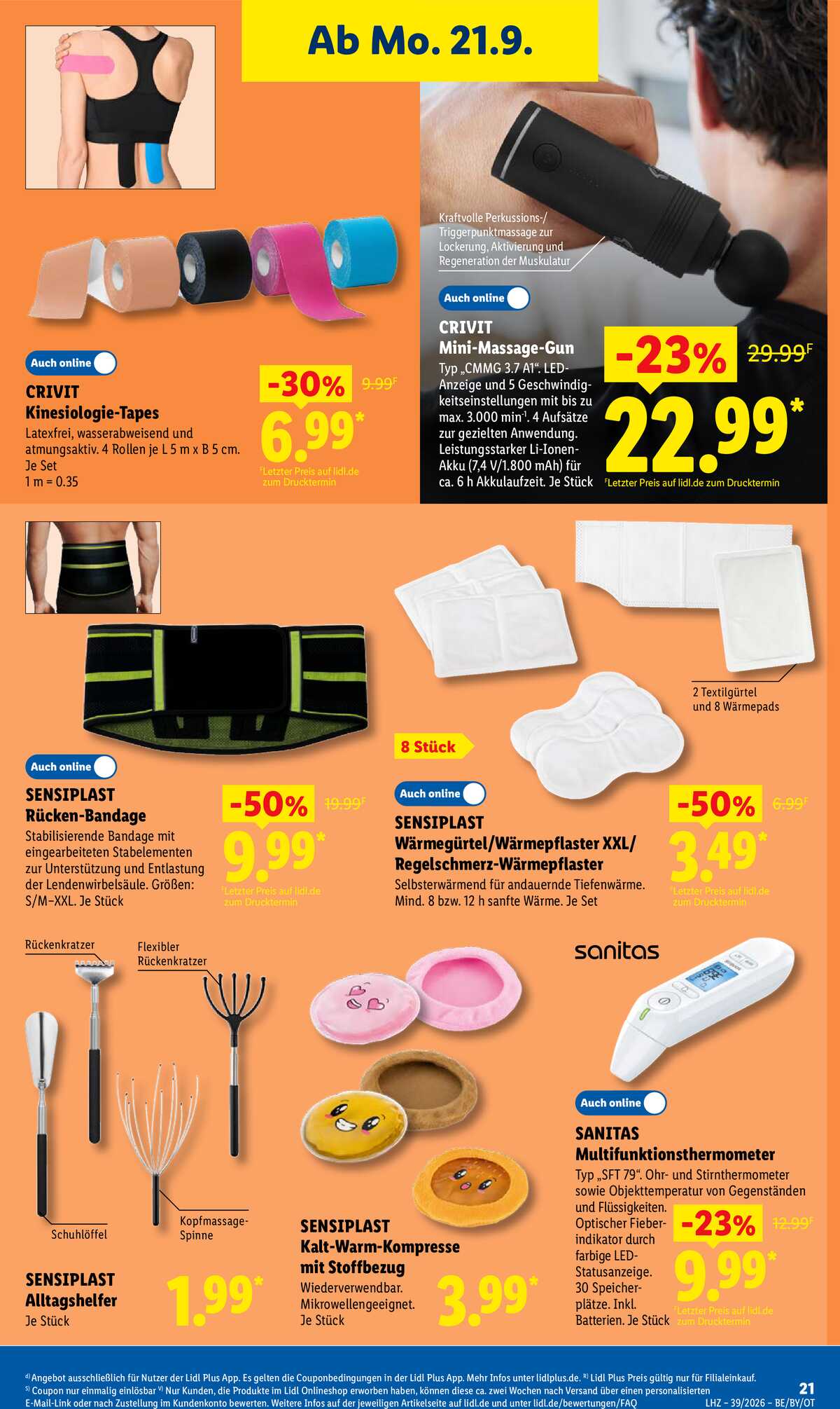 Leták Lidl Německo 21.9.-26.9.2026 strana 35
