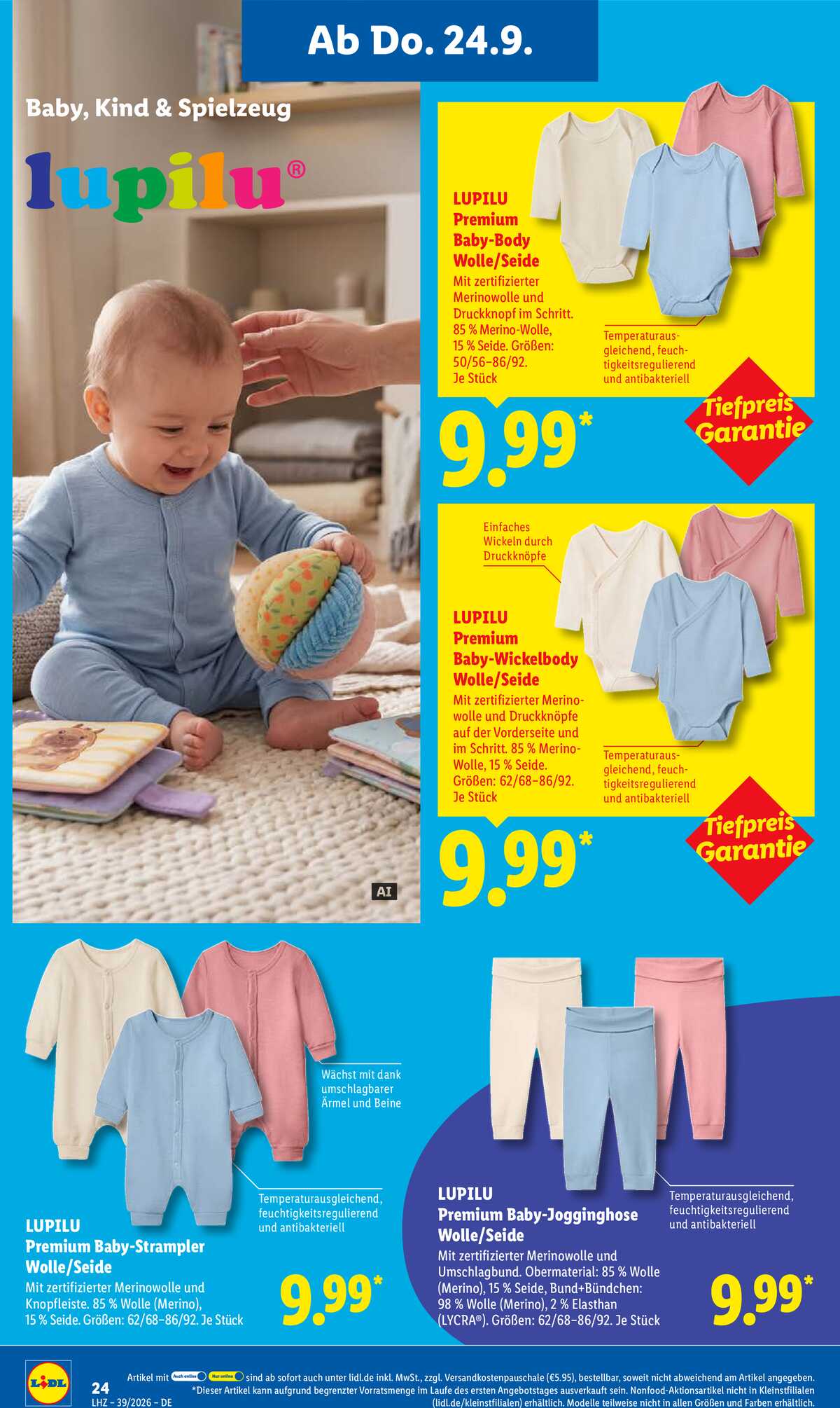 Leták Lidl Německo 21.9.-26.9.2026 strana 38